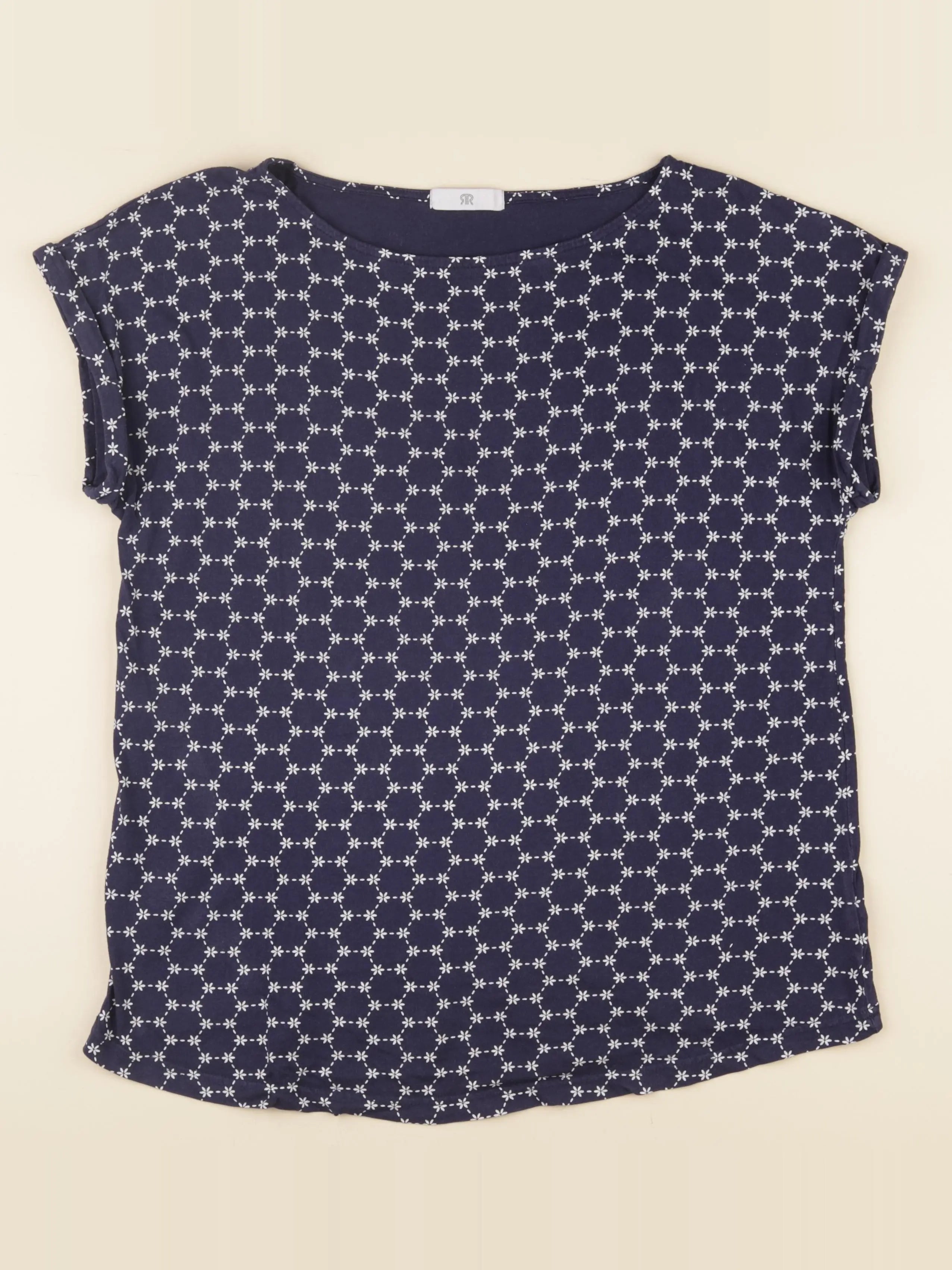La redoute - tee-shirt grossesse bleu - m