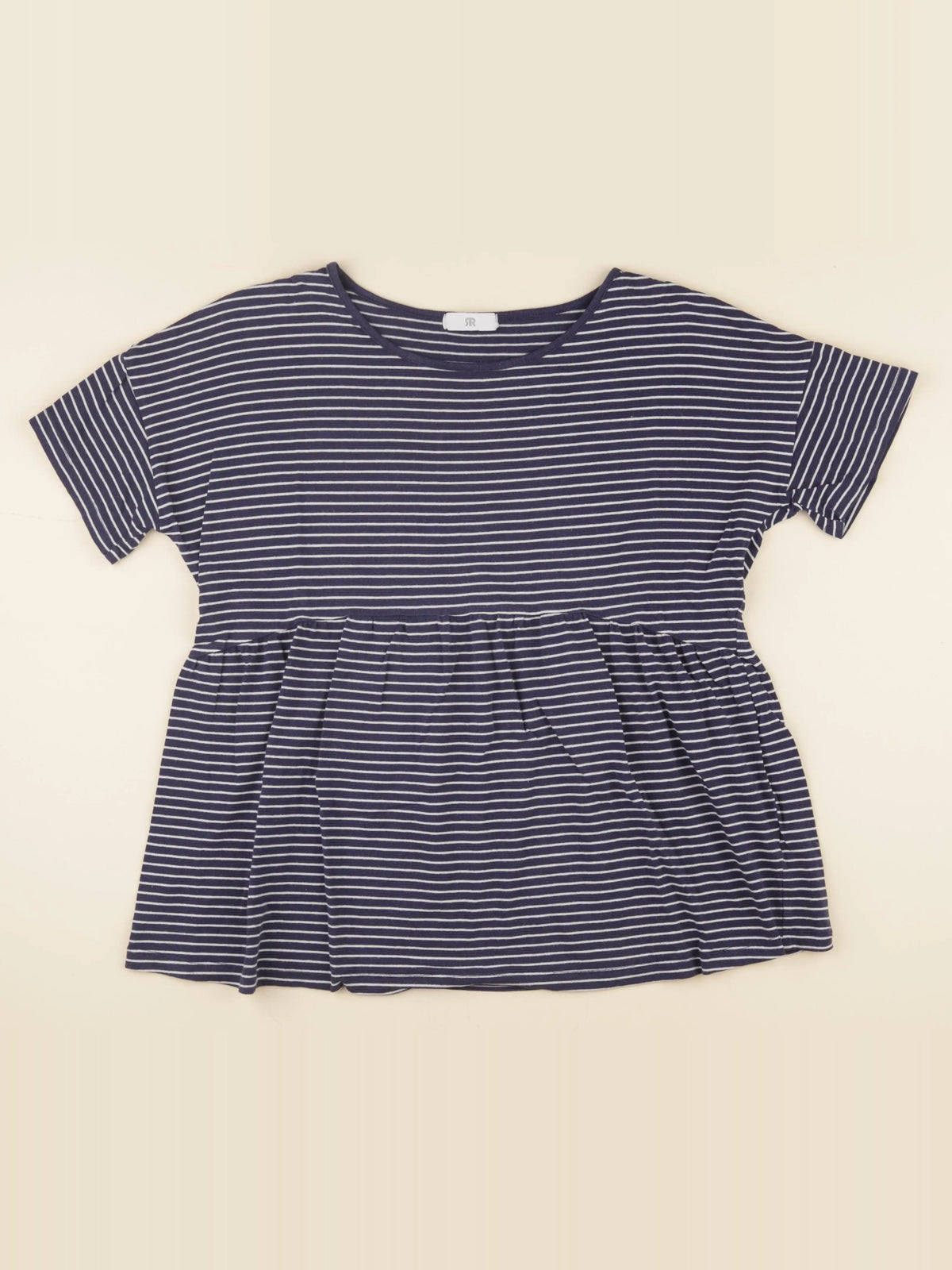 La redoute - tee-shirt grossesse blanc, bleu - m