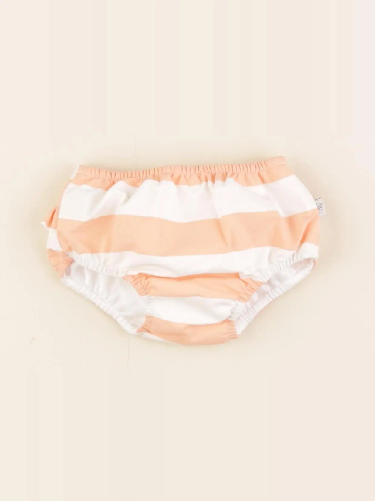 Lassig - maillot de bain blanc, orange - 6/12 mois