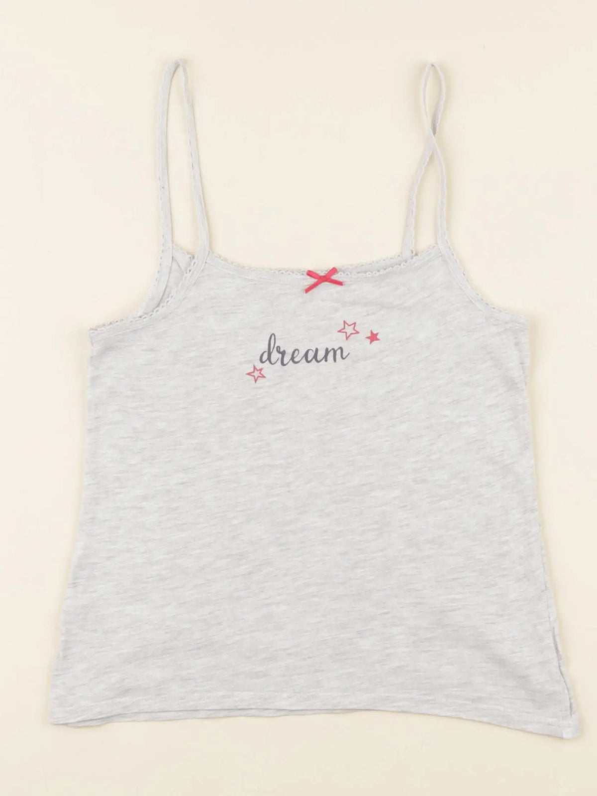 Vertbaudet - maillot de corps gris - 8 ans