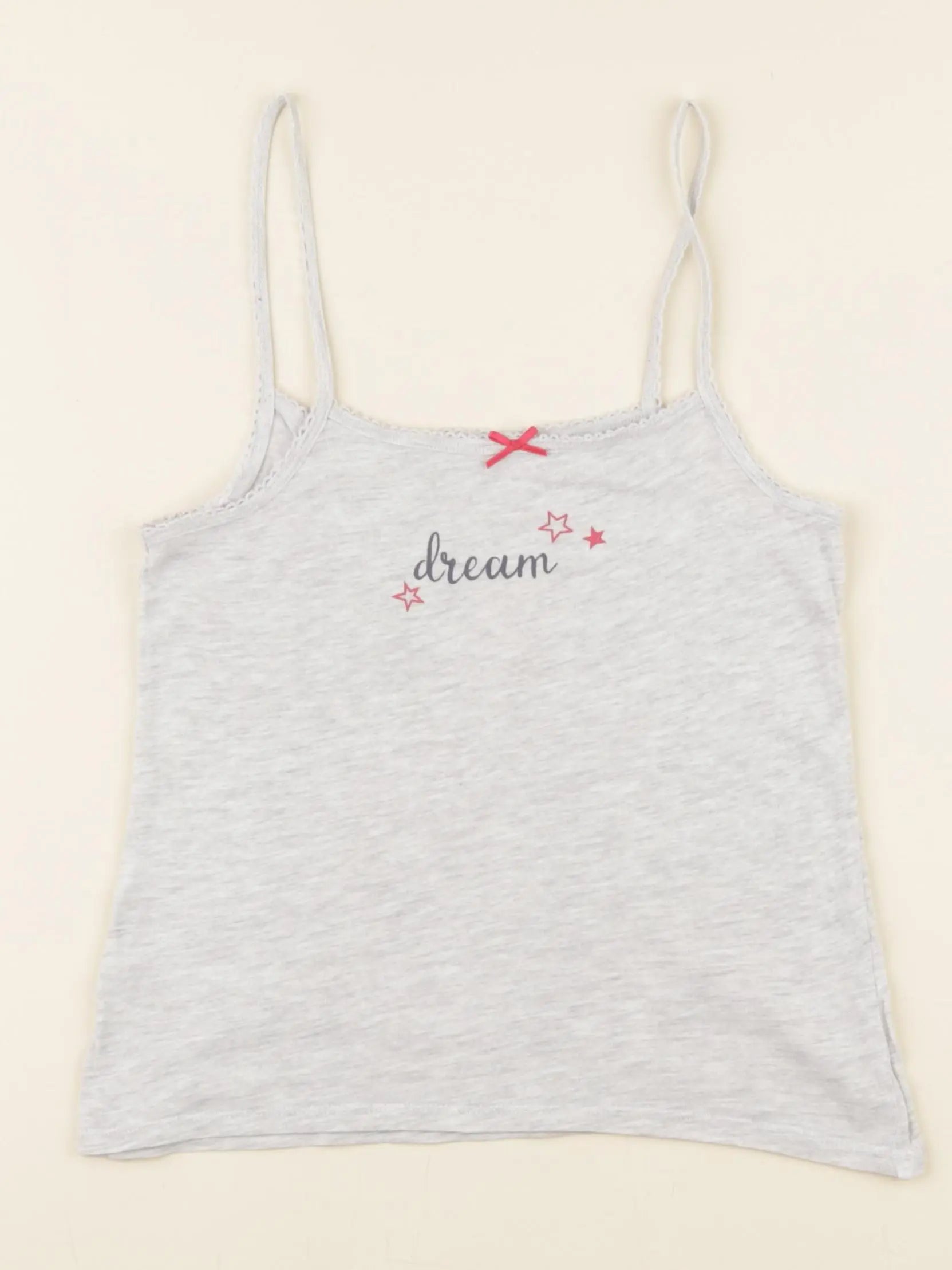 Vertbaudet - maillot de corps gris - 8 ans