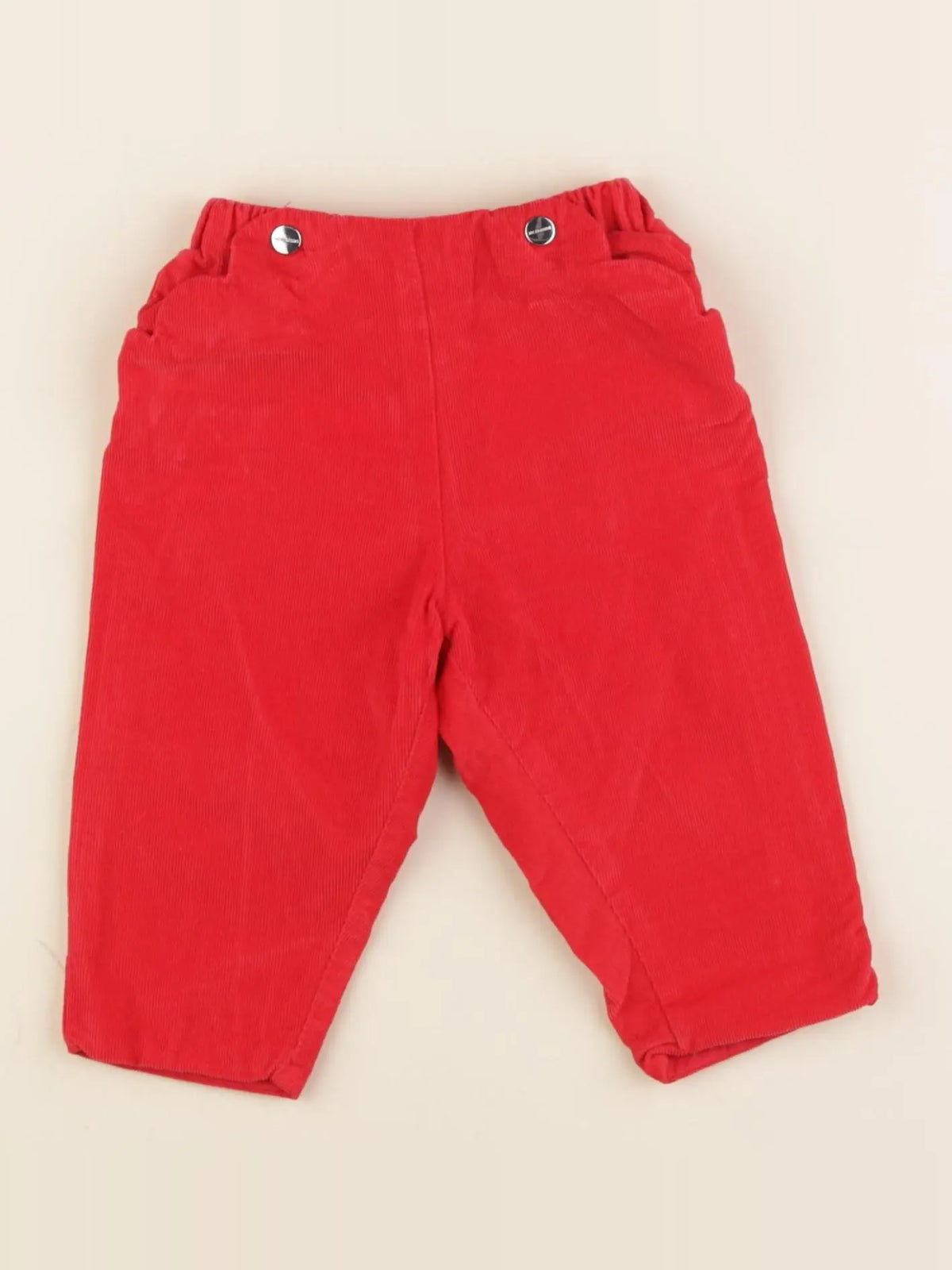 Jacadi - pantalon rouge - 6 mois