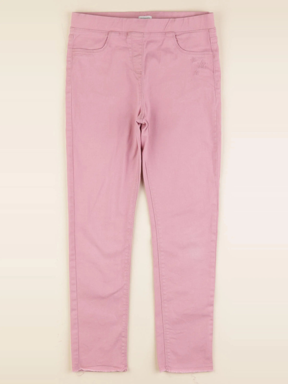 Vertbaudet - jegging rose - 10 ans
