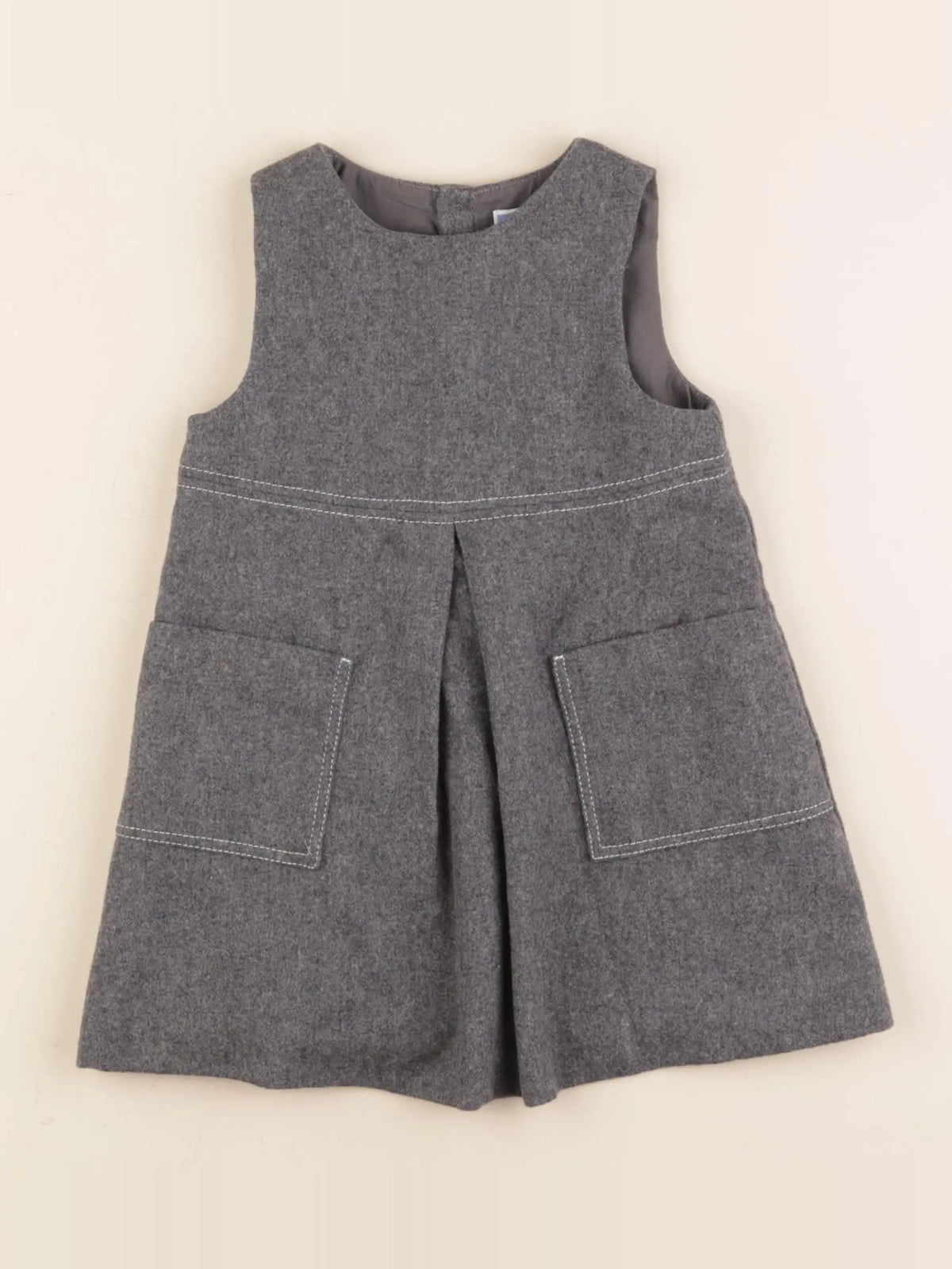 Jacadi - robe gris - 24 mois