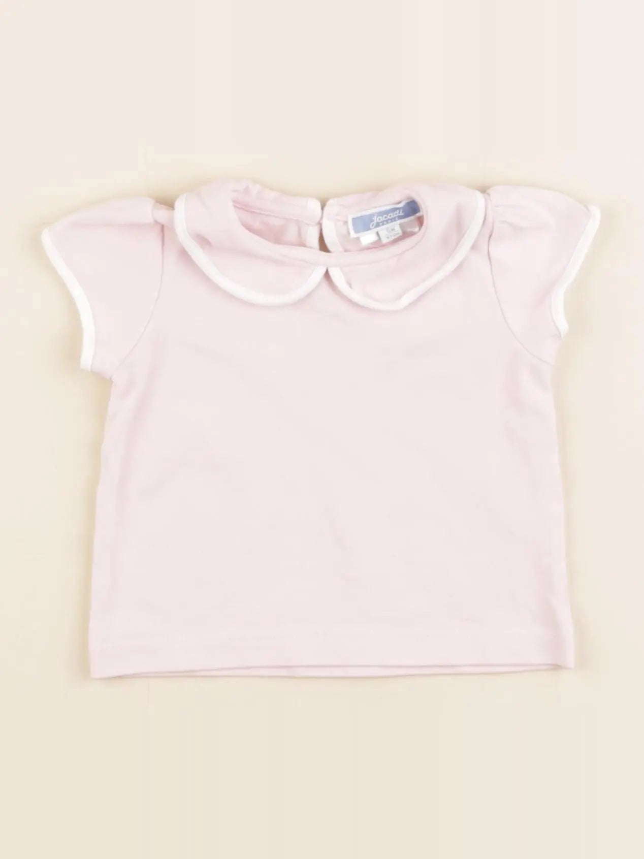 Jacadi - tee-shirt rose - 6 mois