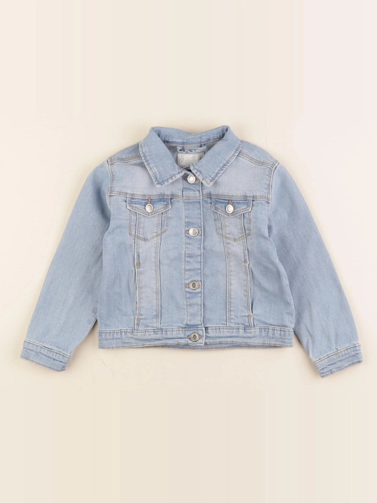 Vertbaudet - veste bleu - 4 ans