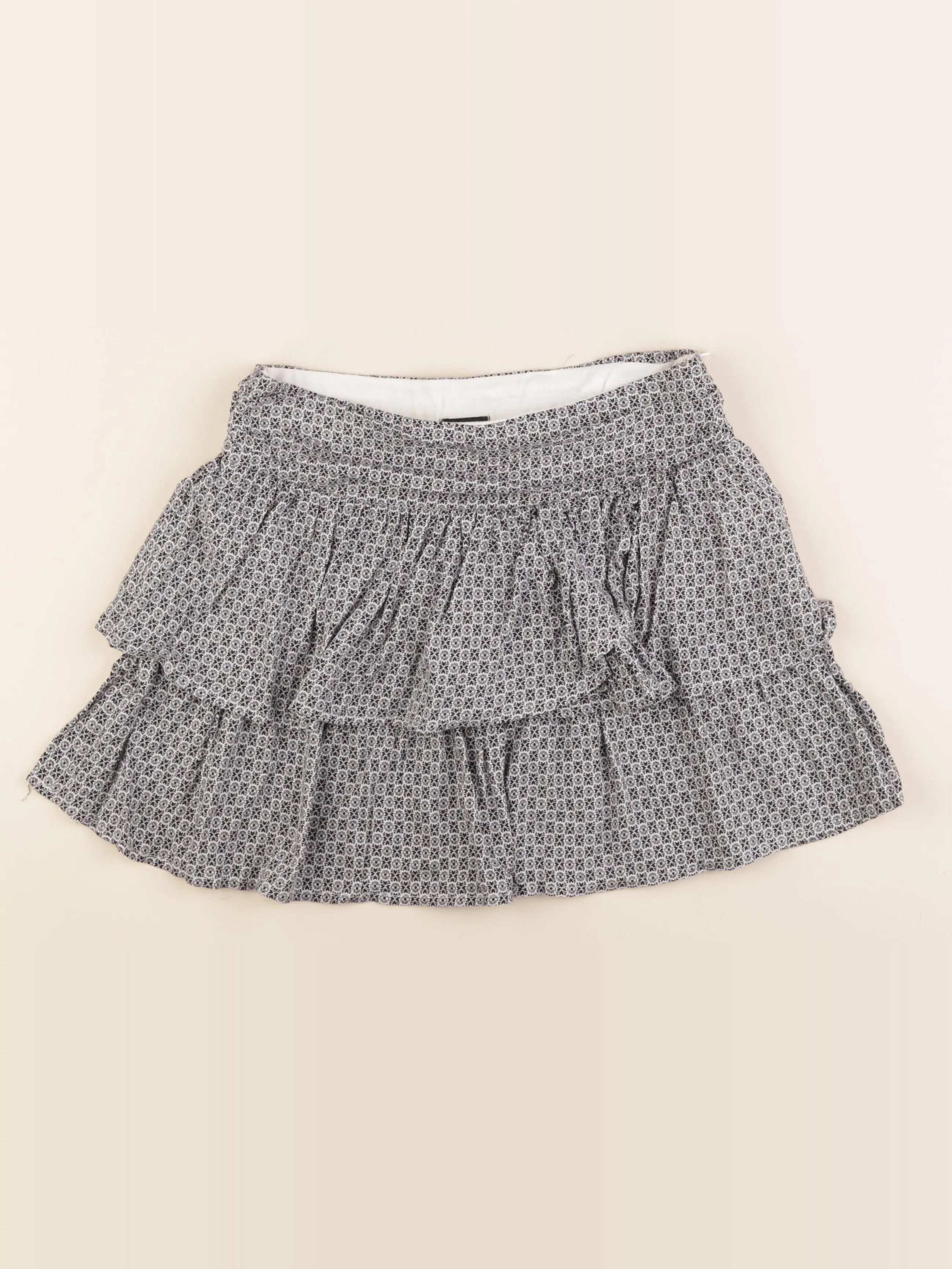 IKKS - jupe blanc, noir - 12 ans