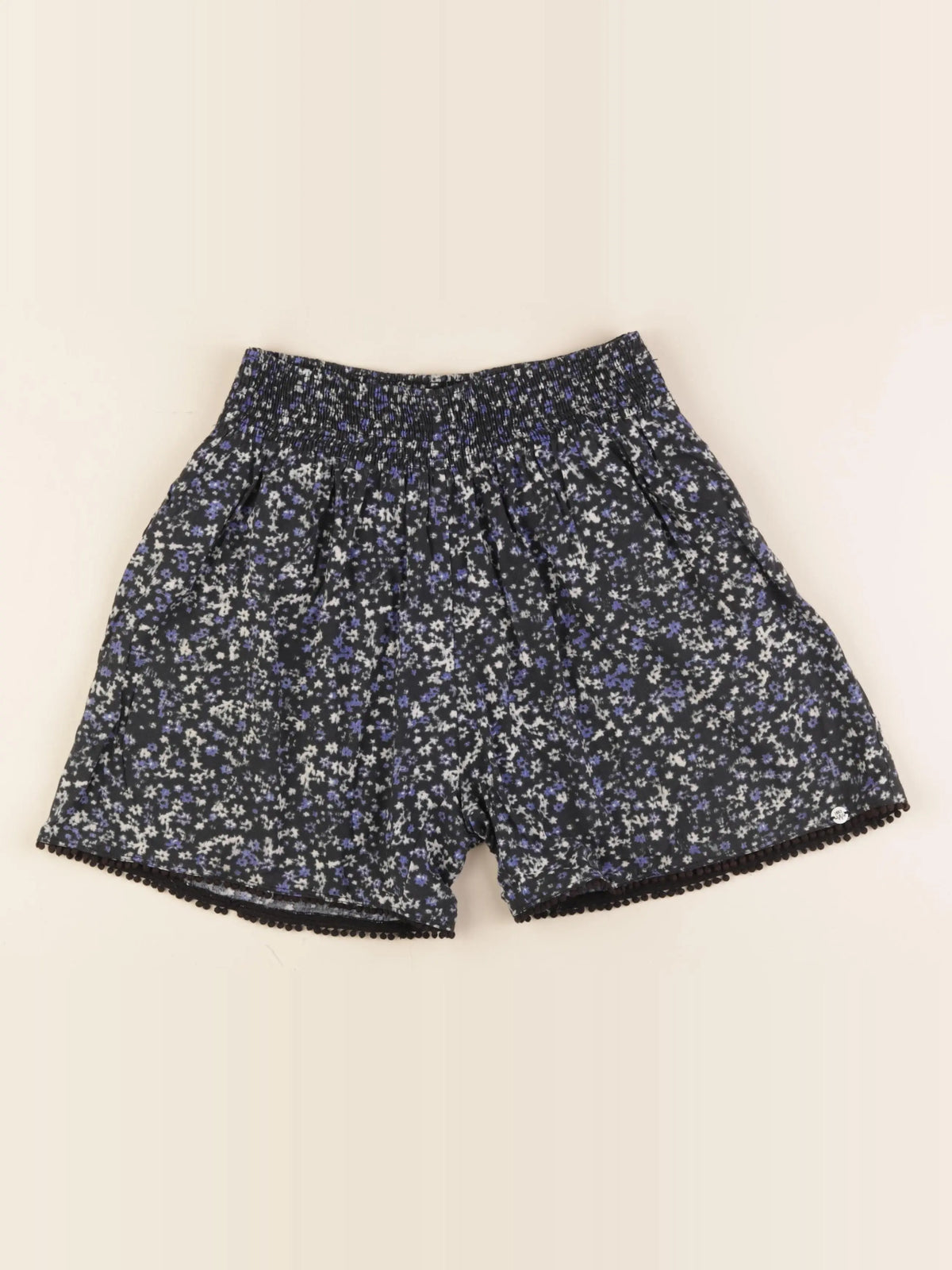 IKKS - short noir, violet - 16 ans