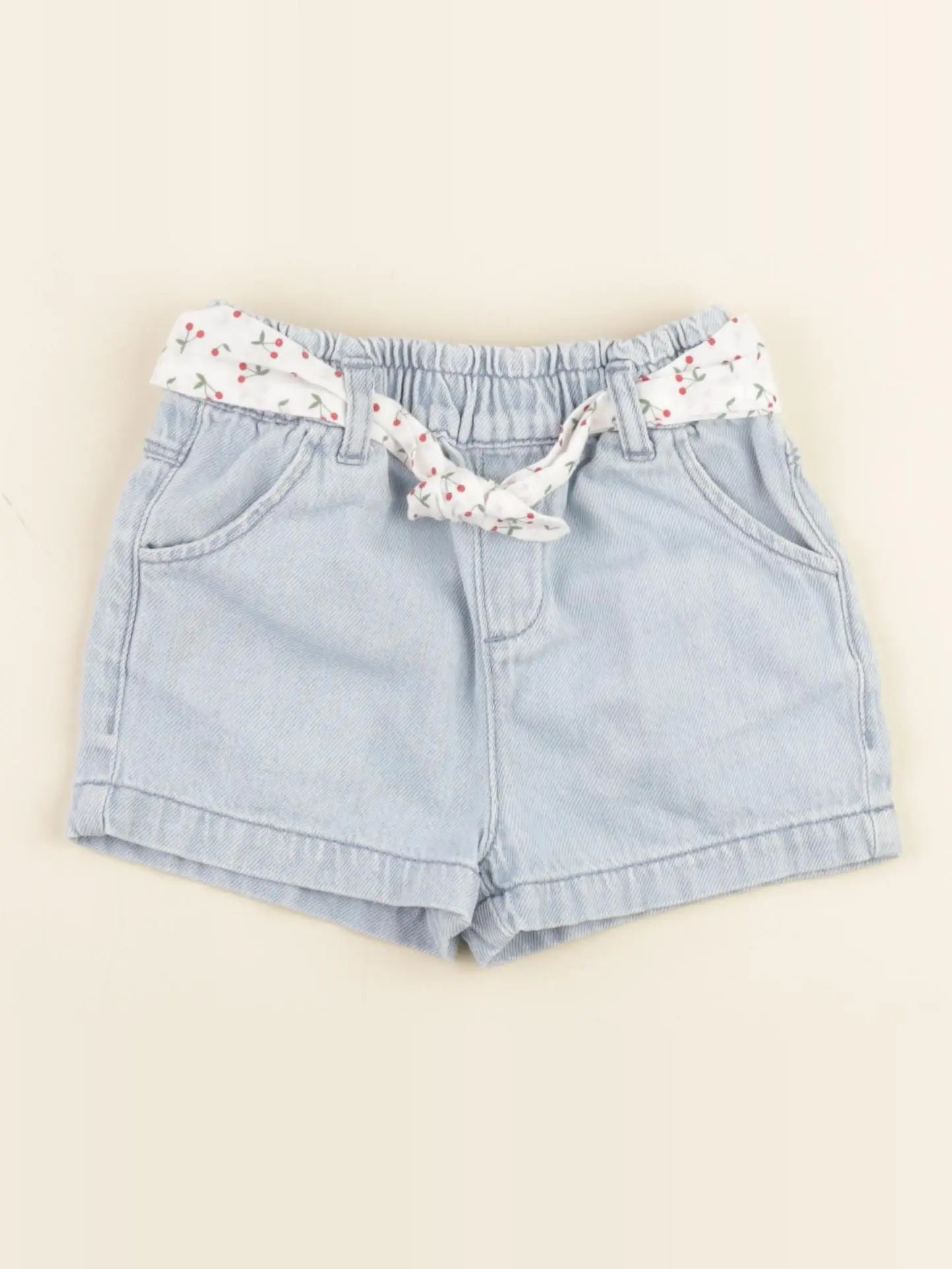 Vertbaudet - short bleu - 24 mois