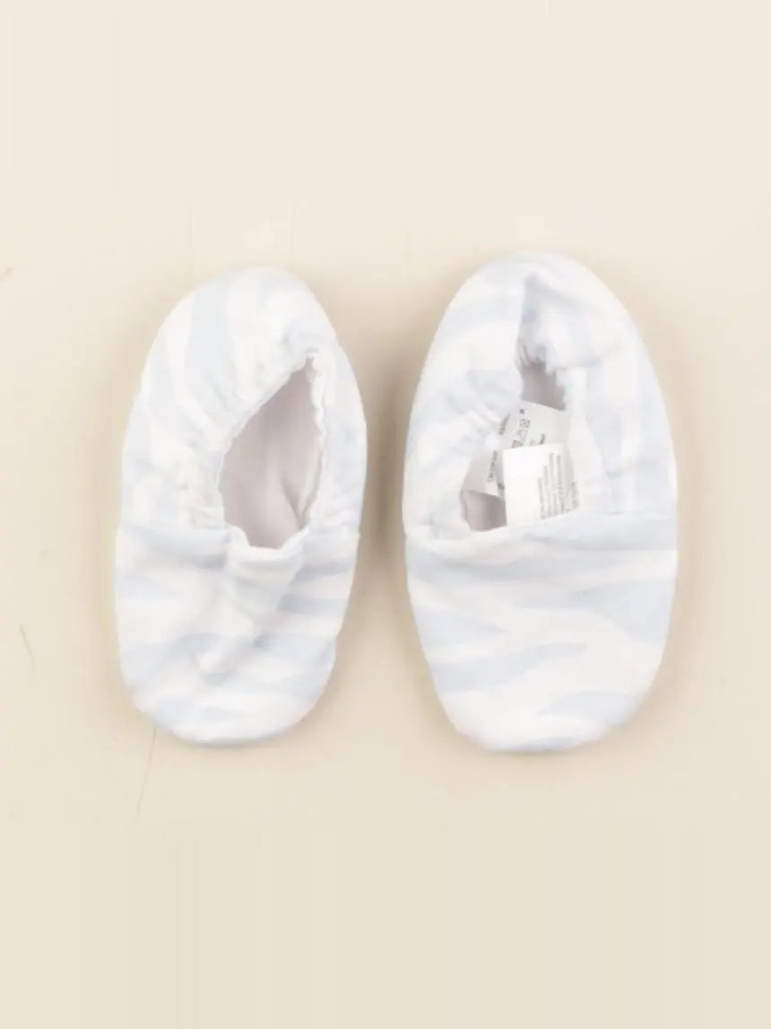 Kenzo - chaussons bleu, blanc - pointure 21/22