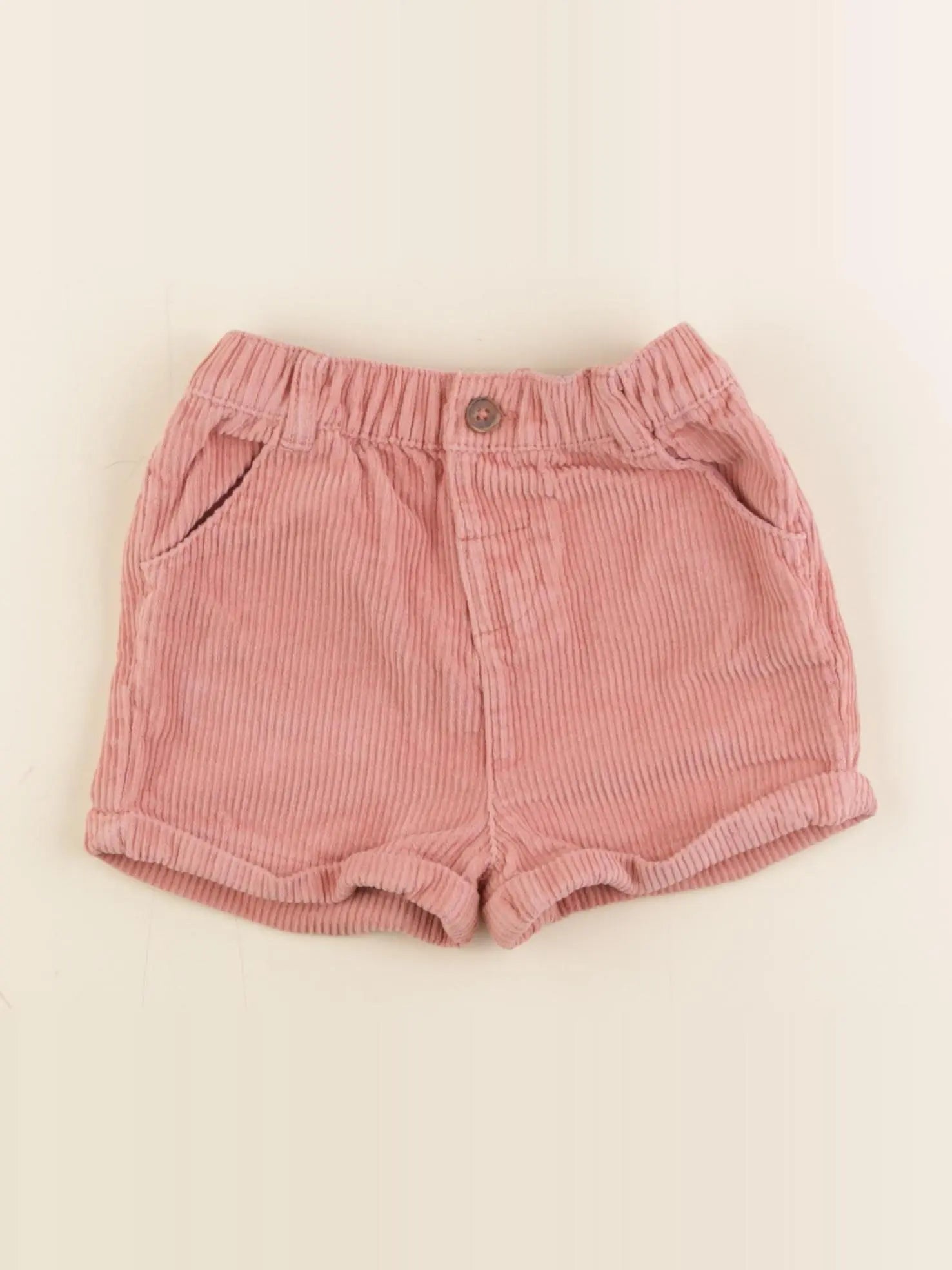 Vertbaudet - short rose - 18 mois