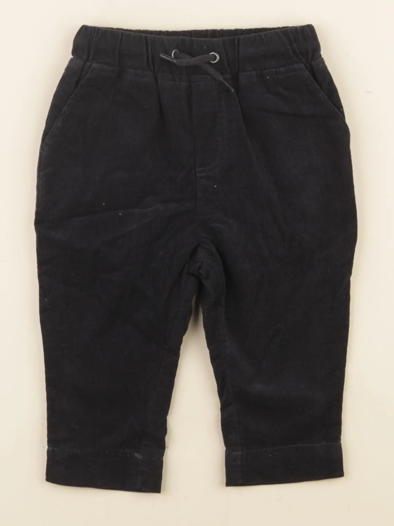 Vertbaudet - pantalon bleu - 9 mois