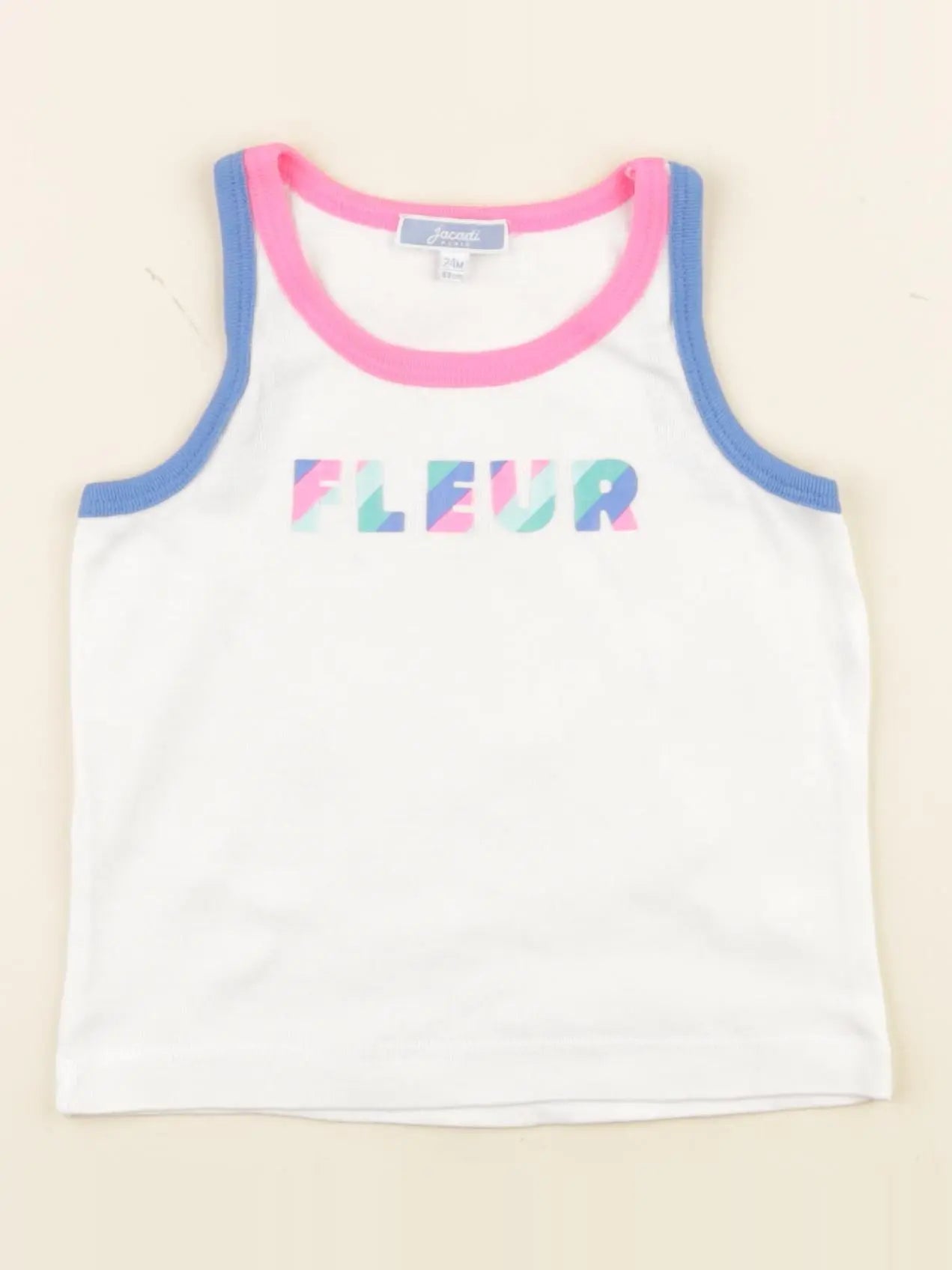 Jacadi - tee-shirt multicolore - 24 mois