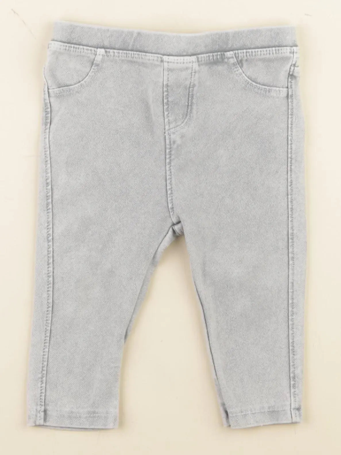 Zara - jegging bleu - 6/9 mois