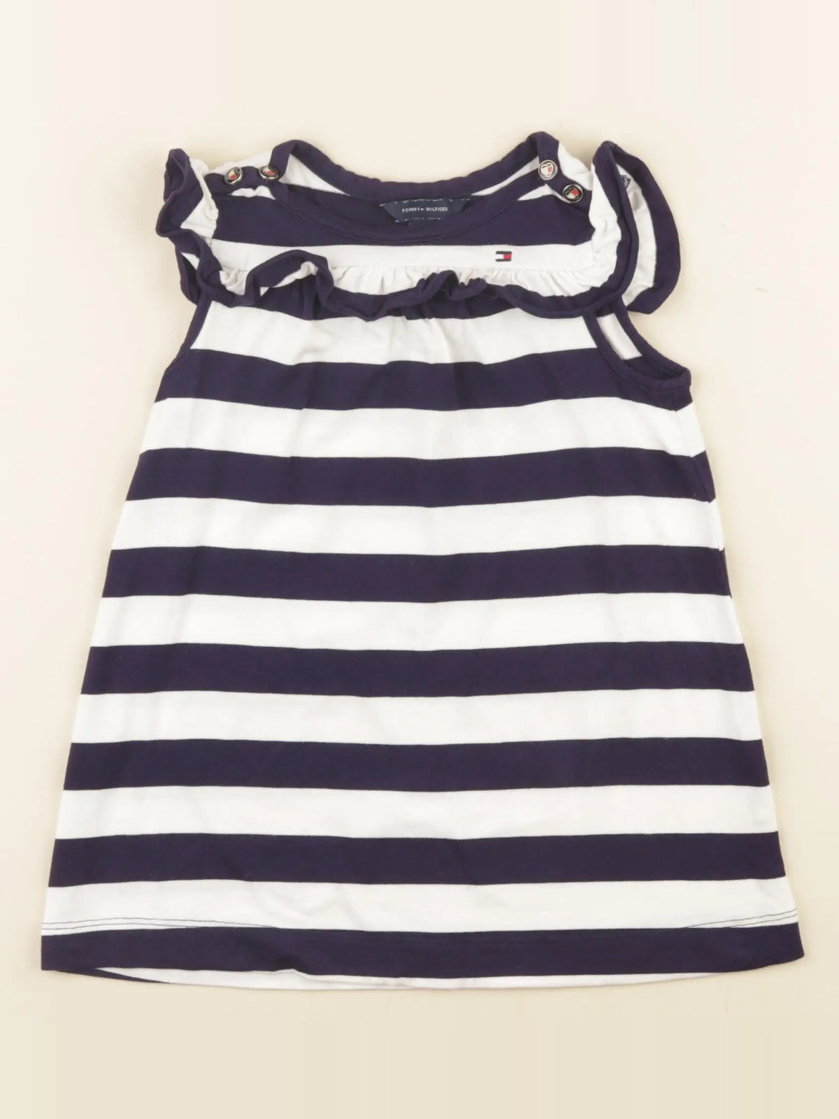 Tommy Hilfiger - robe blanc - 18 mois