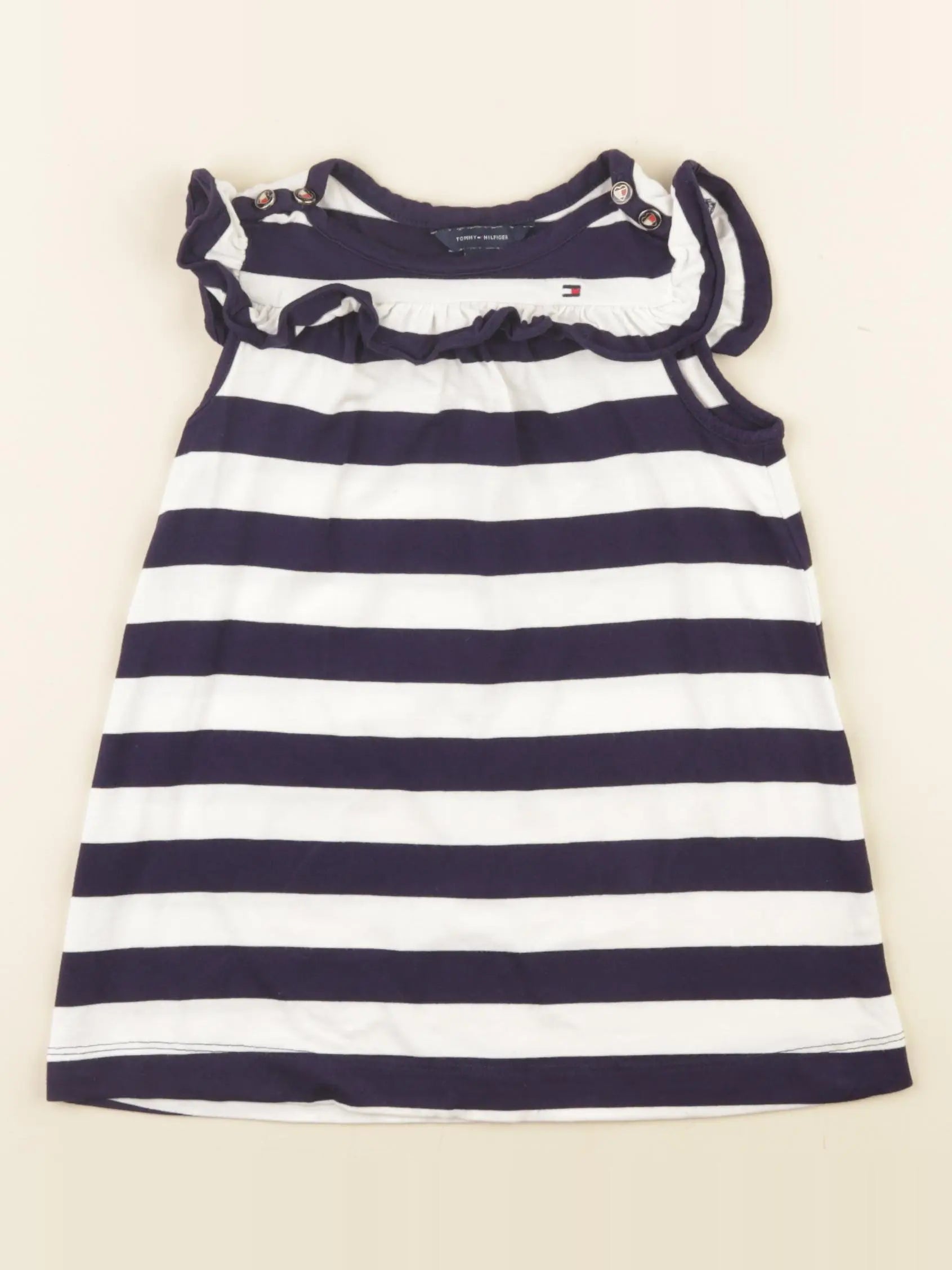 Tommy Hilfiger - robe blanc - 18 mois