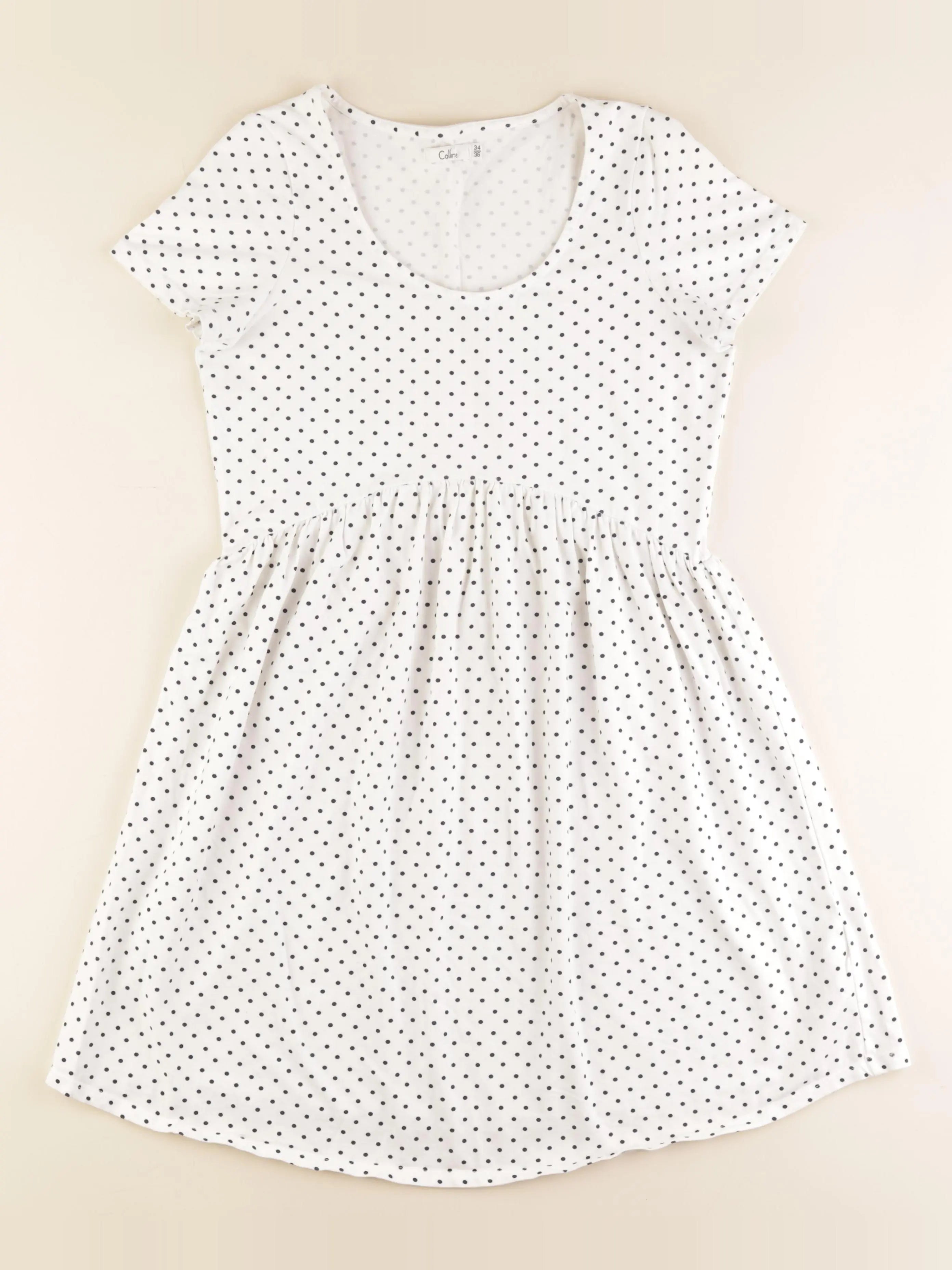 Vertbaudet - robe grossesse blanc - 34 à 36