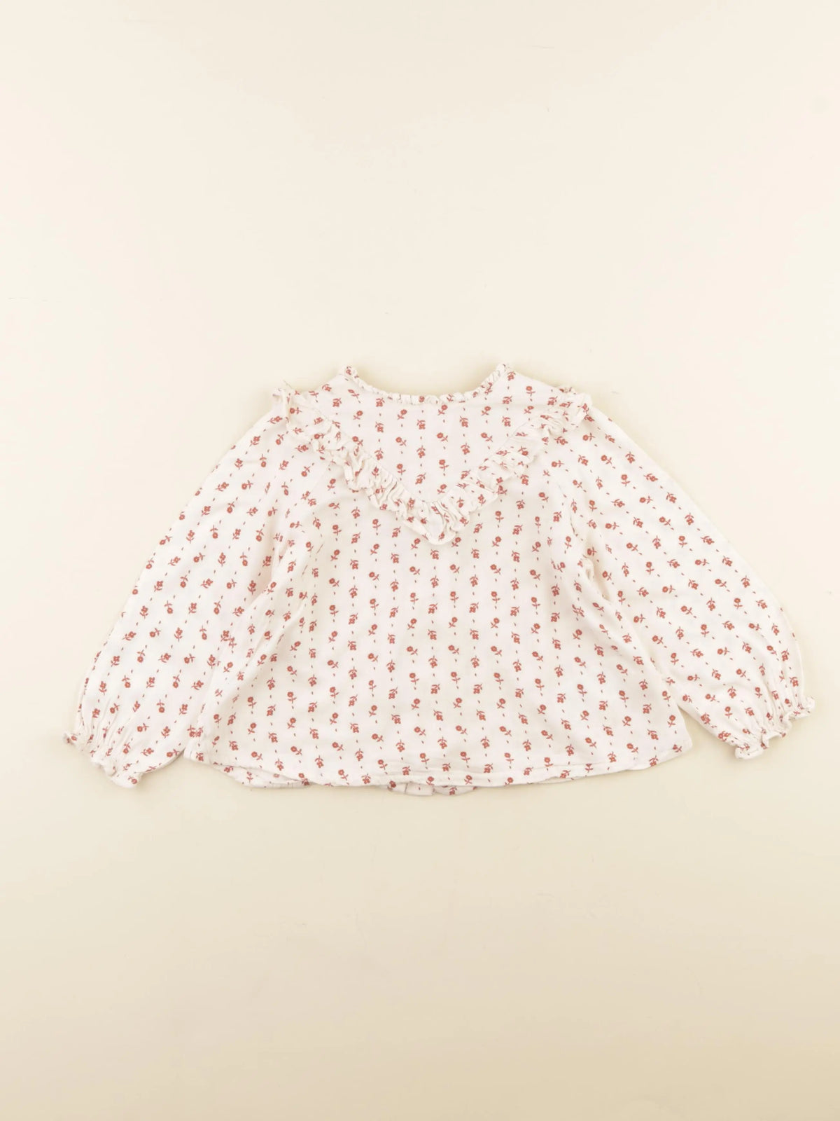 Vertbaudet - blouse beige - 24 mois