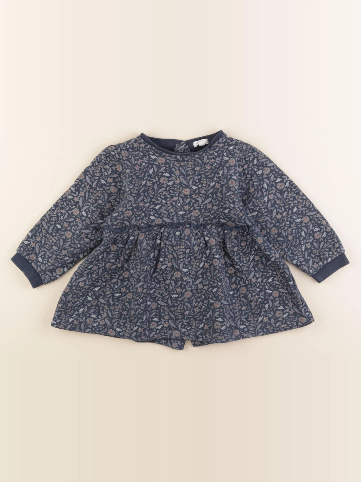 Vertbaudet - robe bleu - 36 mois