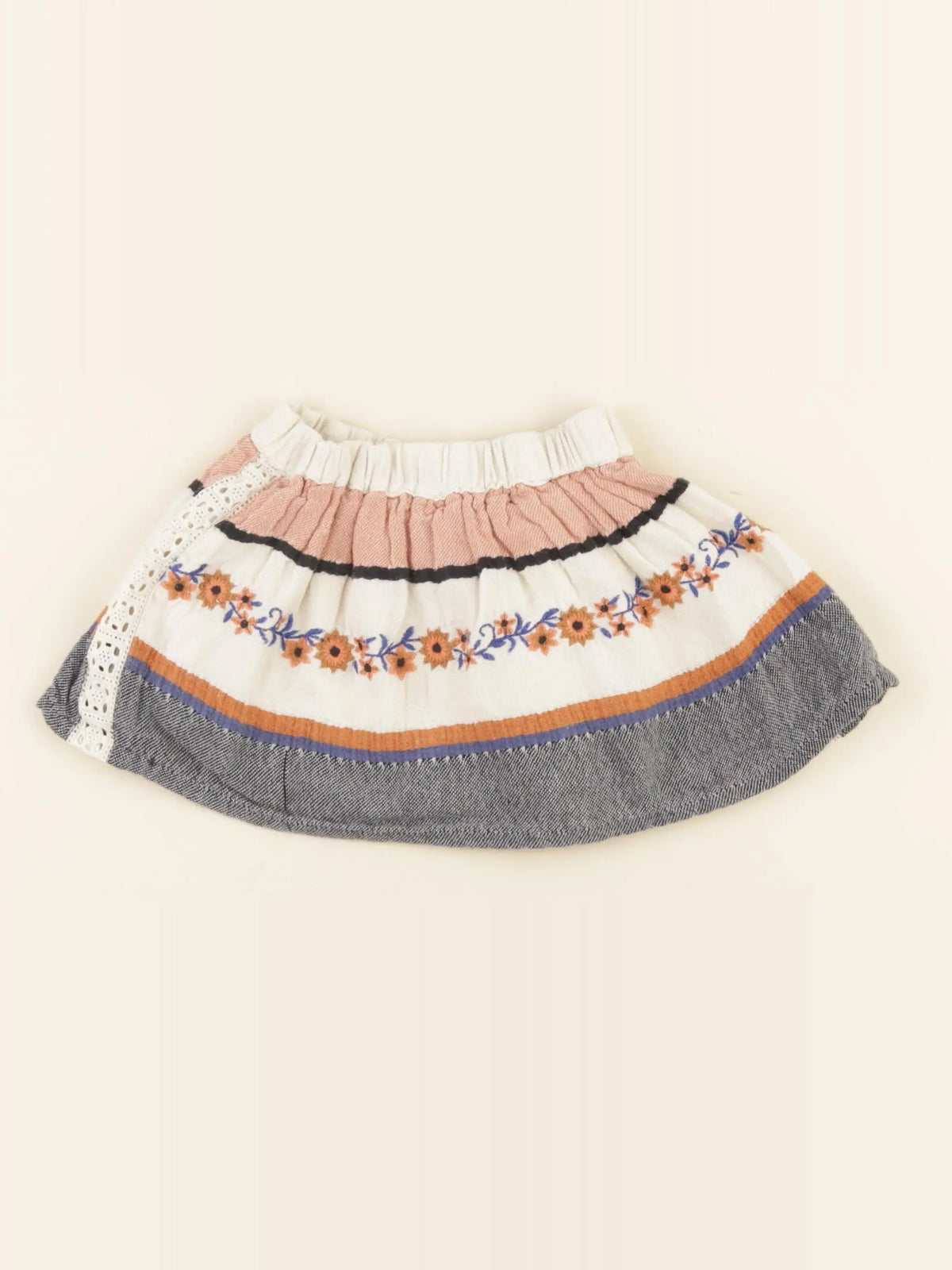 Zara - jupe beige - 18/24 mois