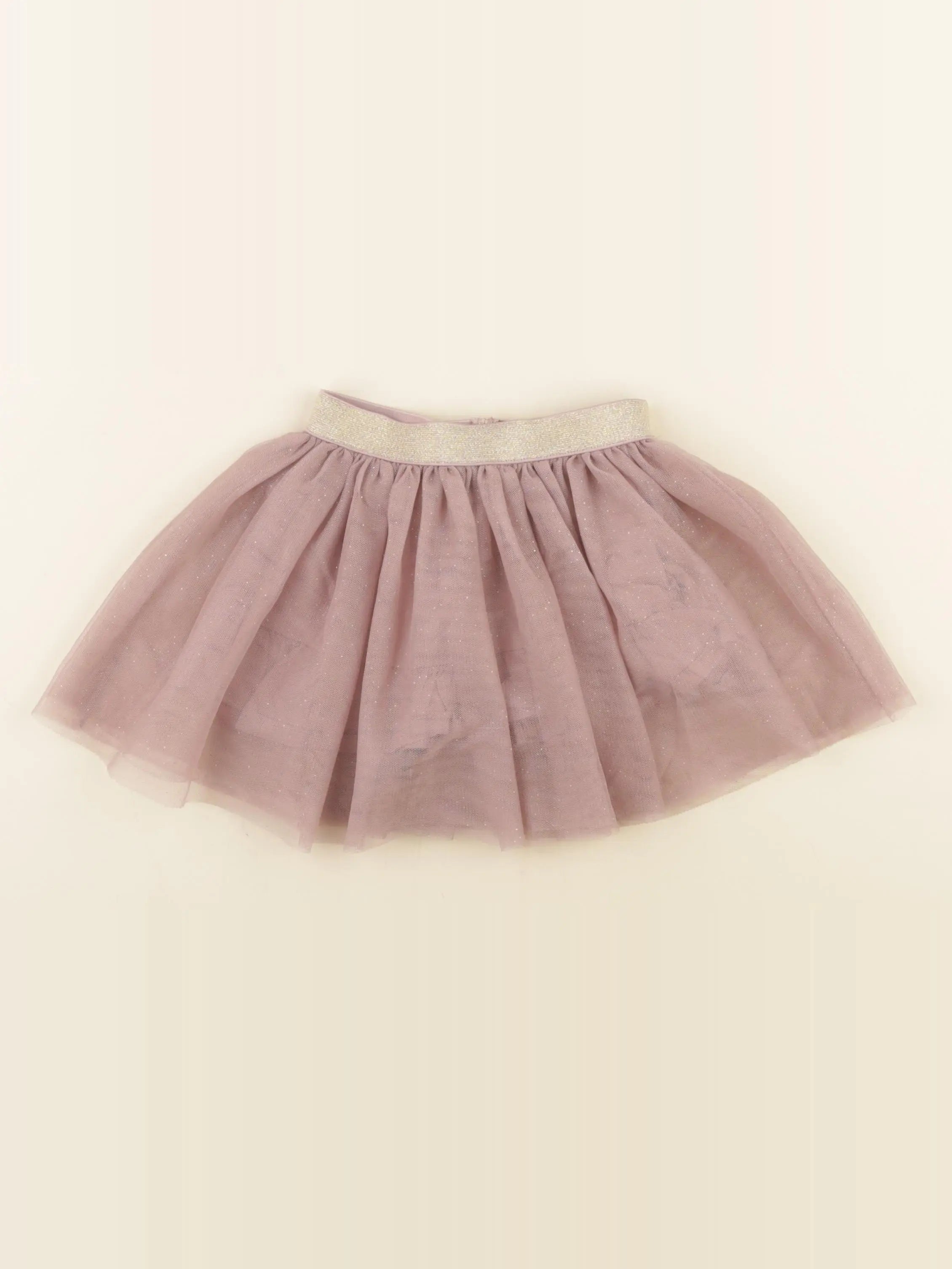 Vertbaudet - jupe violet - 18 mois