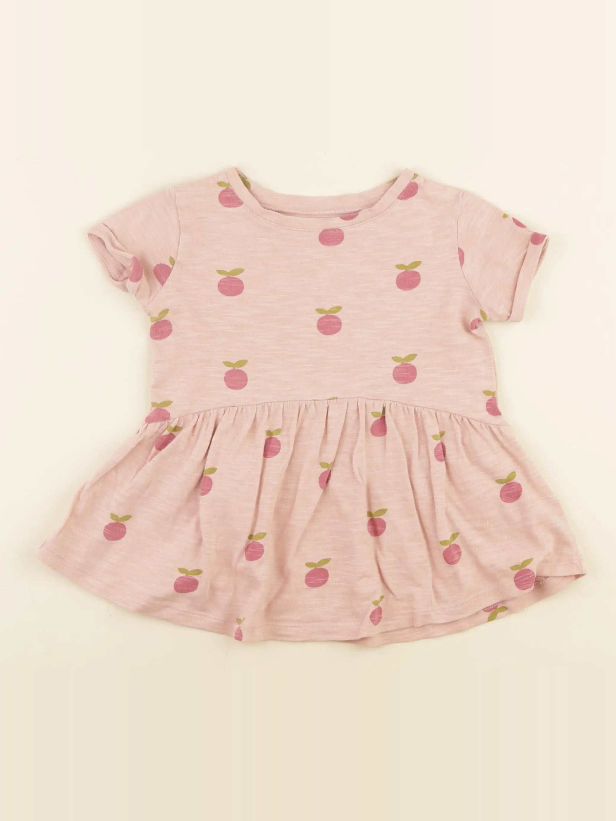 Vertbaudet - robe rose - 2 ans