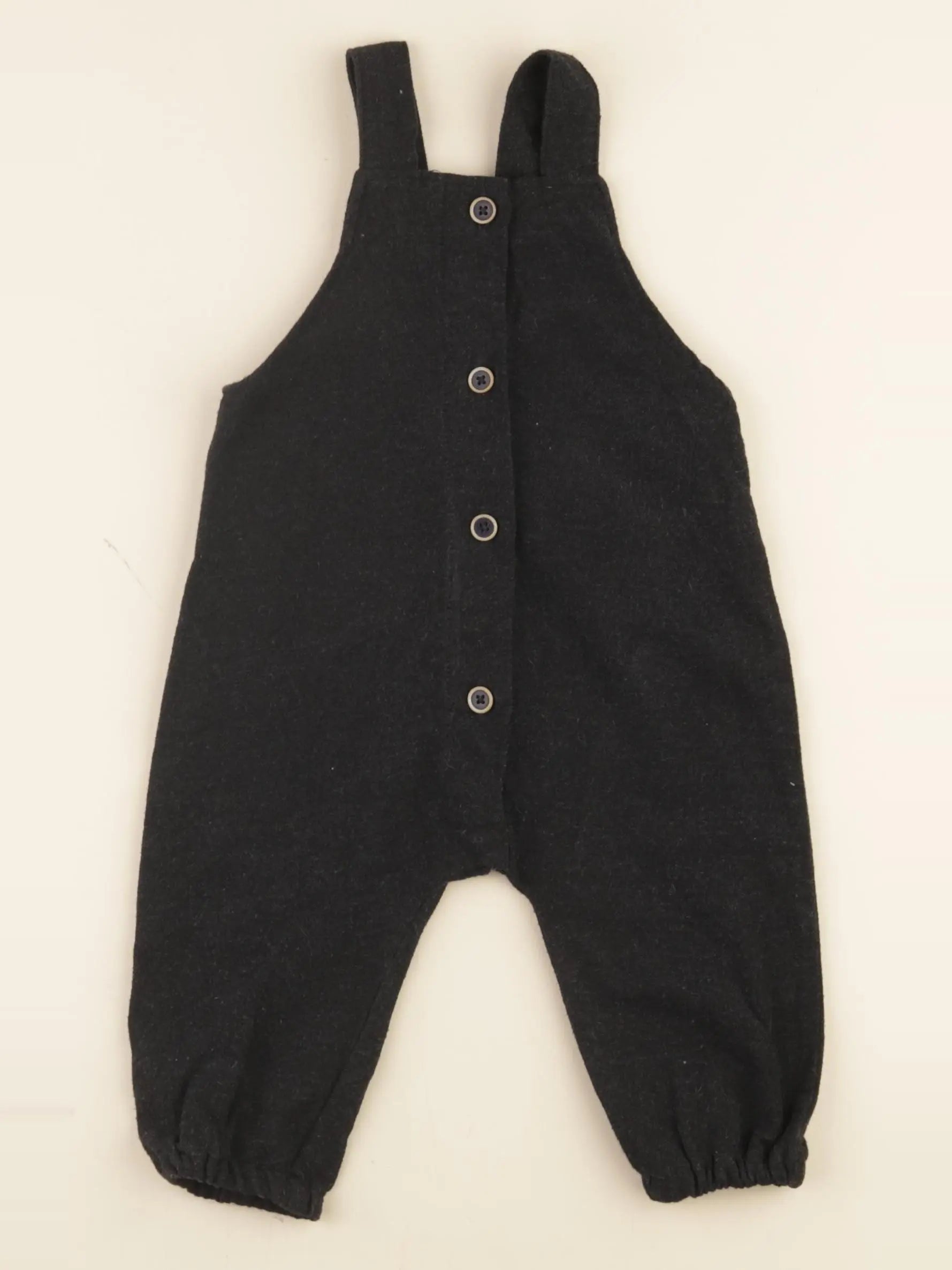 Zara - salopette noir - 9/12 mois