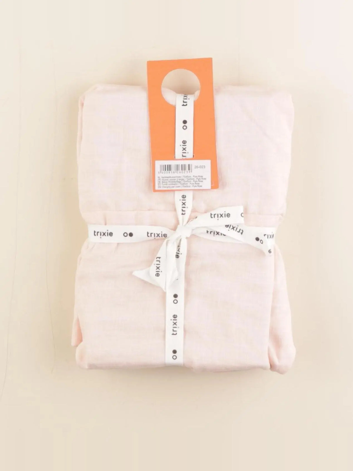 Trixie - housse de matelas à langer rose - 