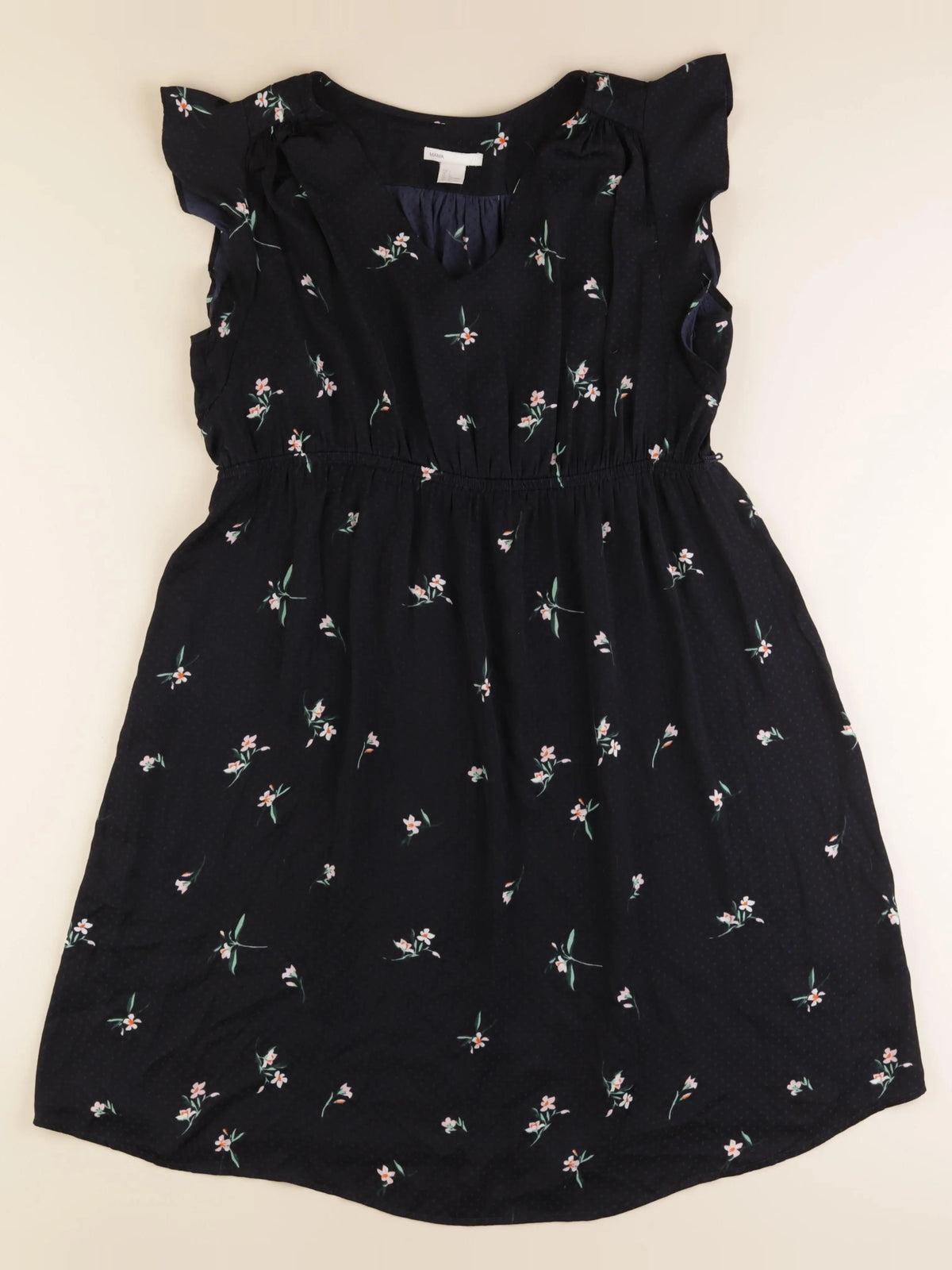 H&M - robe grossesse bleu - 44 à 46