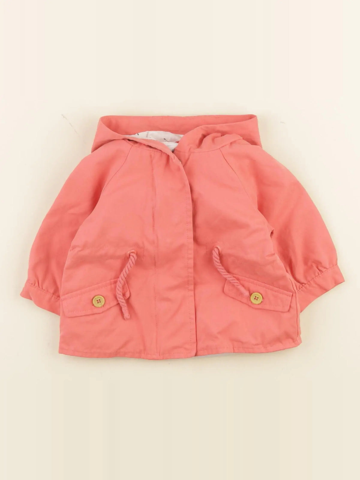 Vertbaudet - imperméable rose - 3 mois