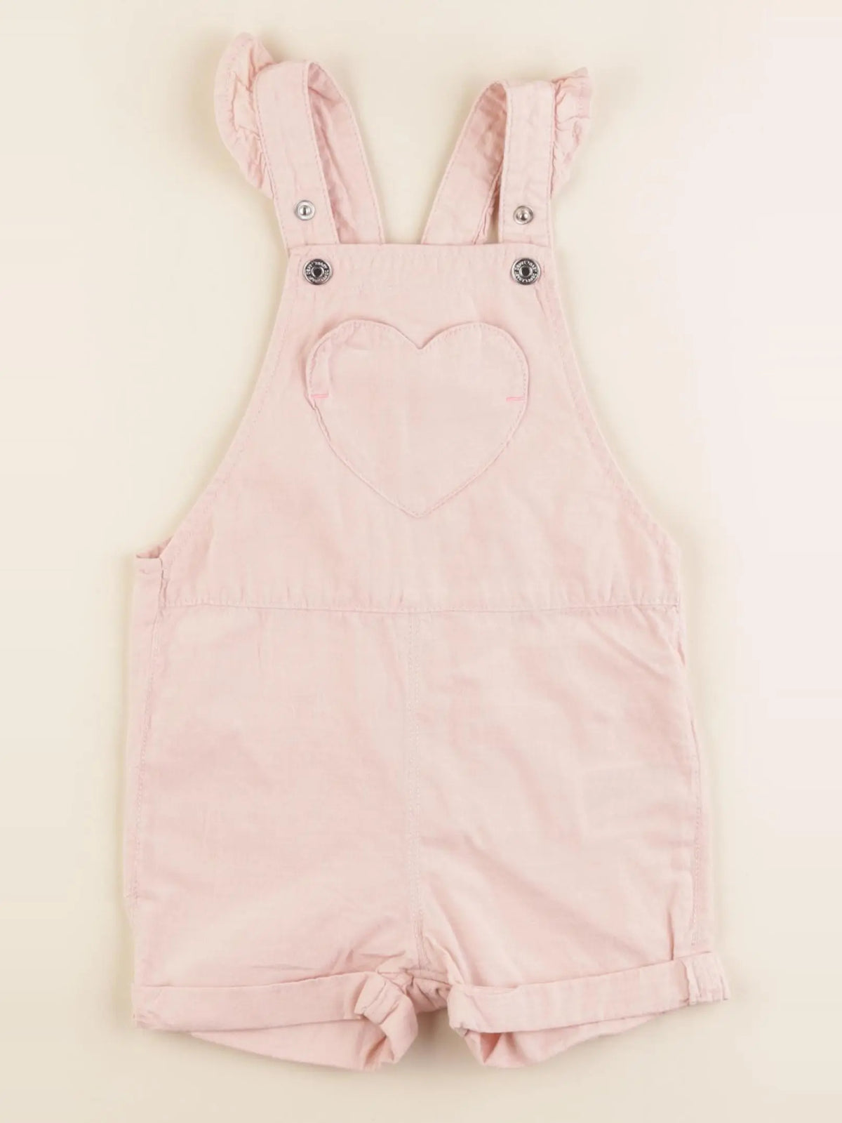H&M - salopette rose - 12/18 mois
