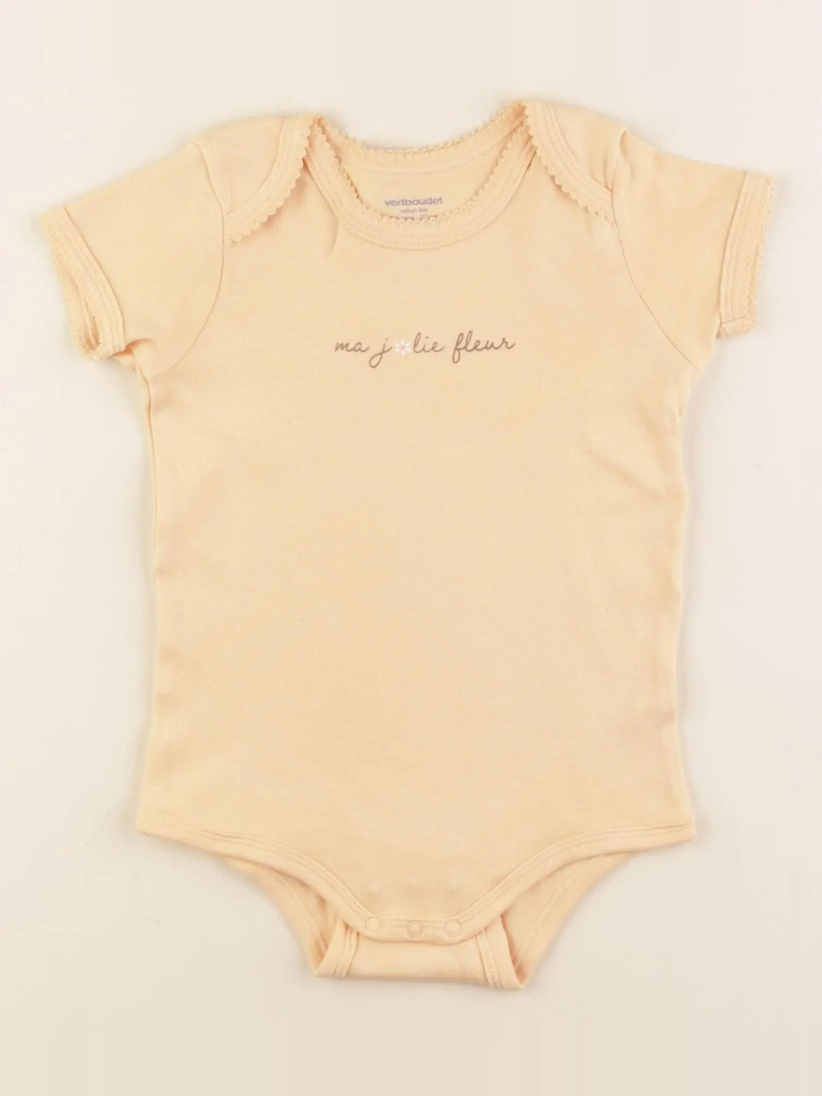 Vertbaudet - body orange - 36 mois