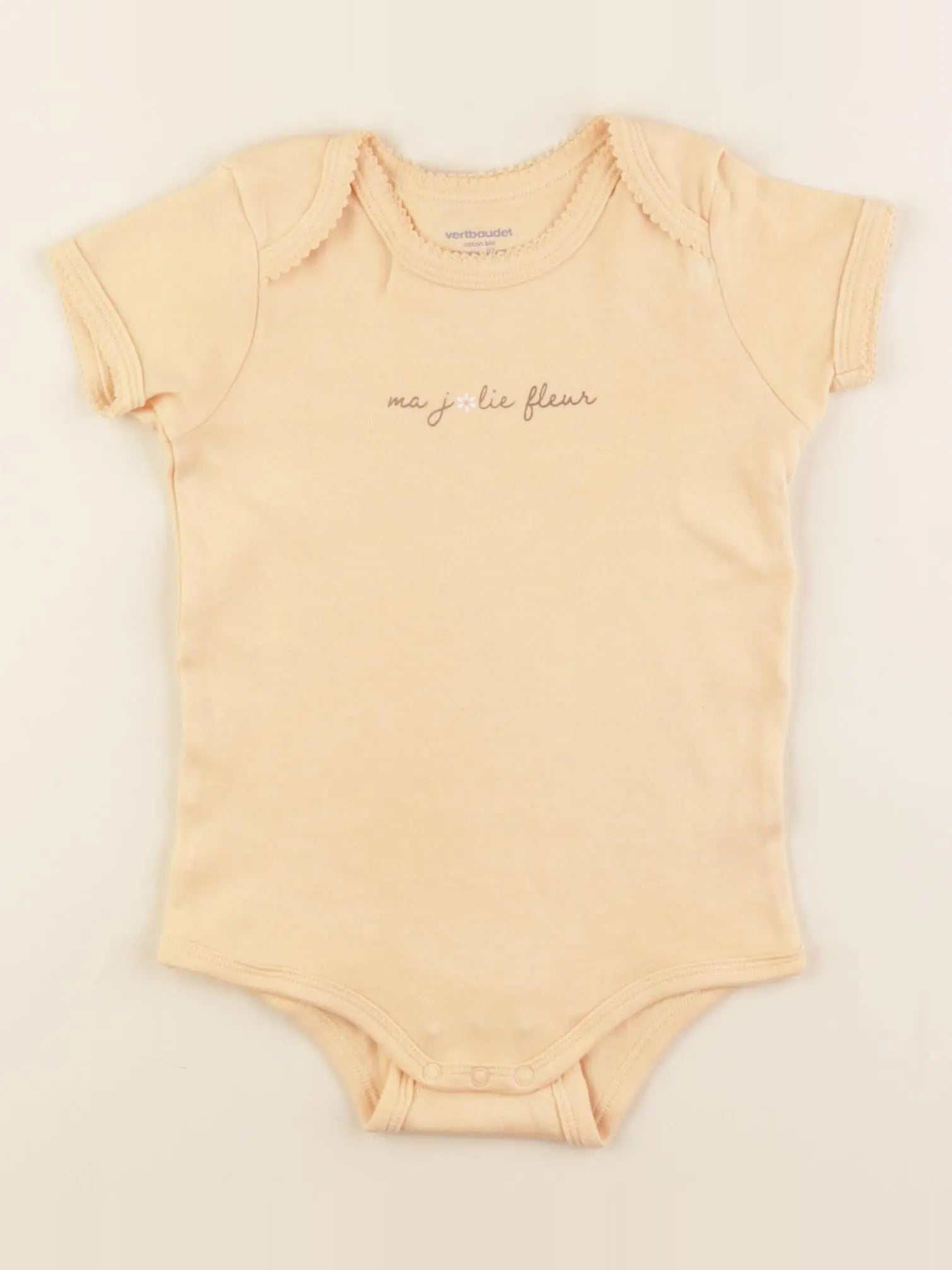Vertbaudet - body orange - 36 mois