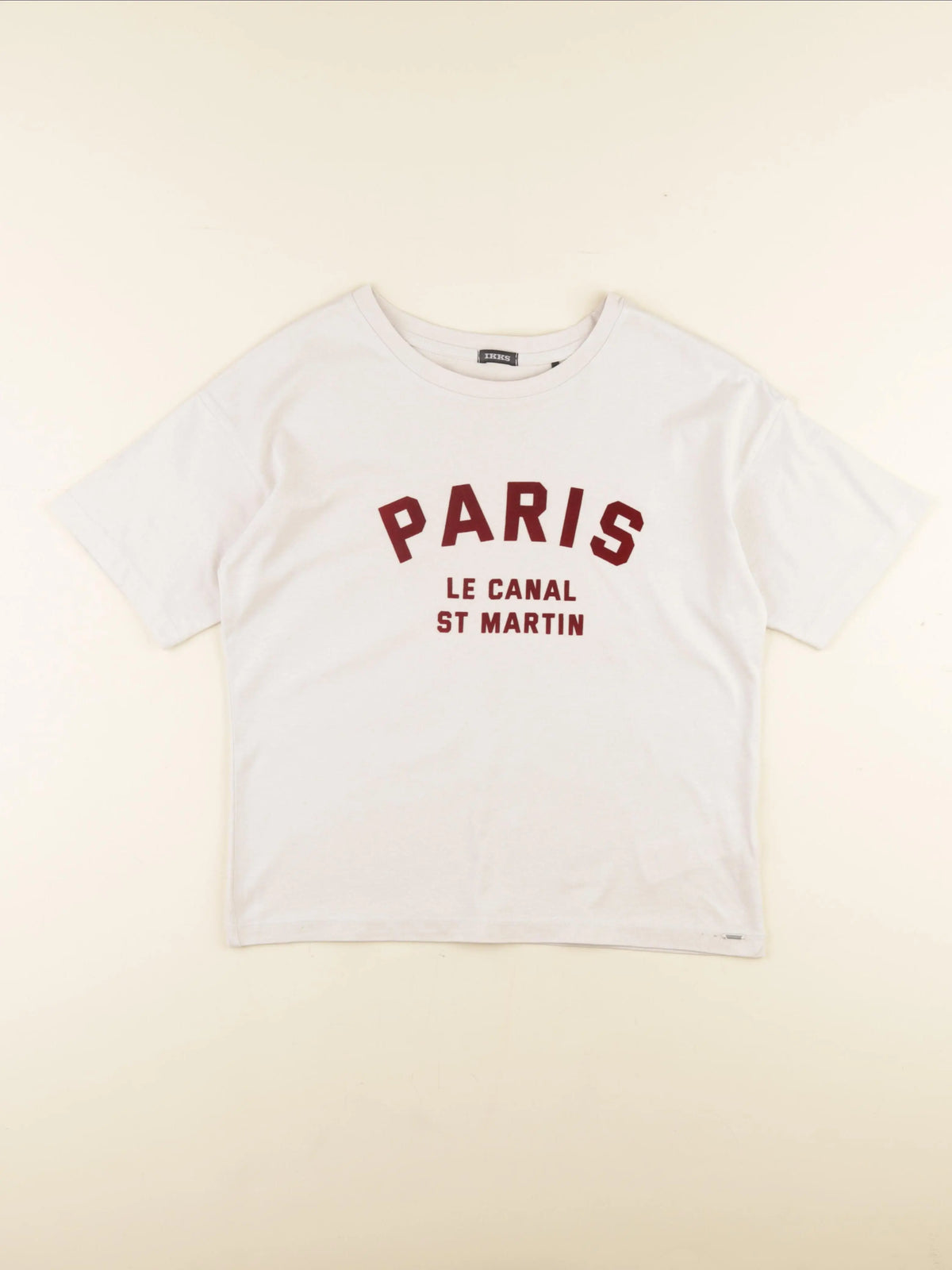 IKKS - tee-shirt blanc - 14 ans