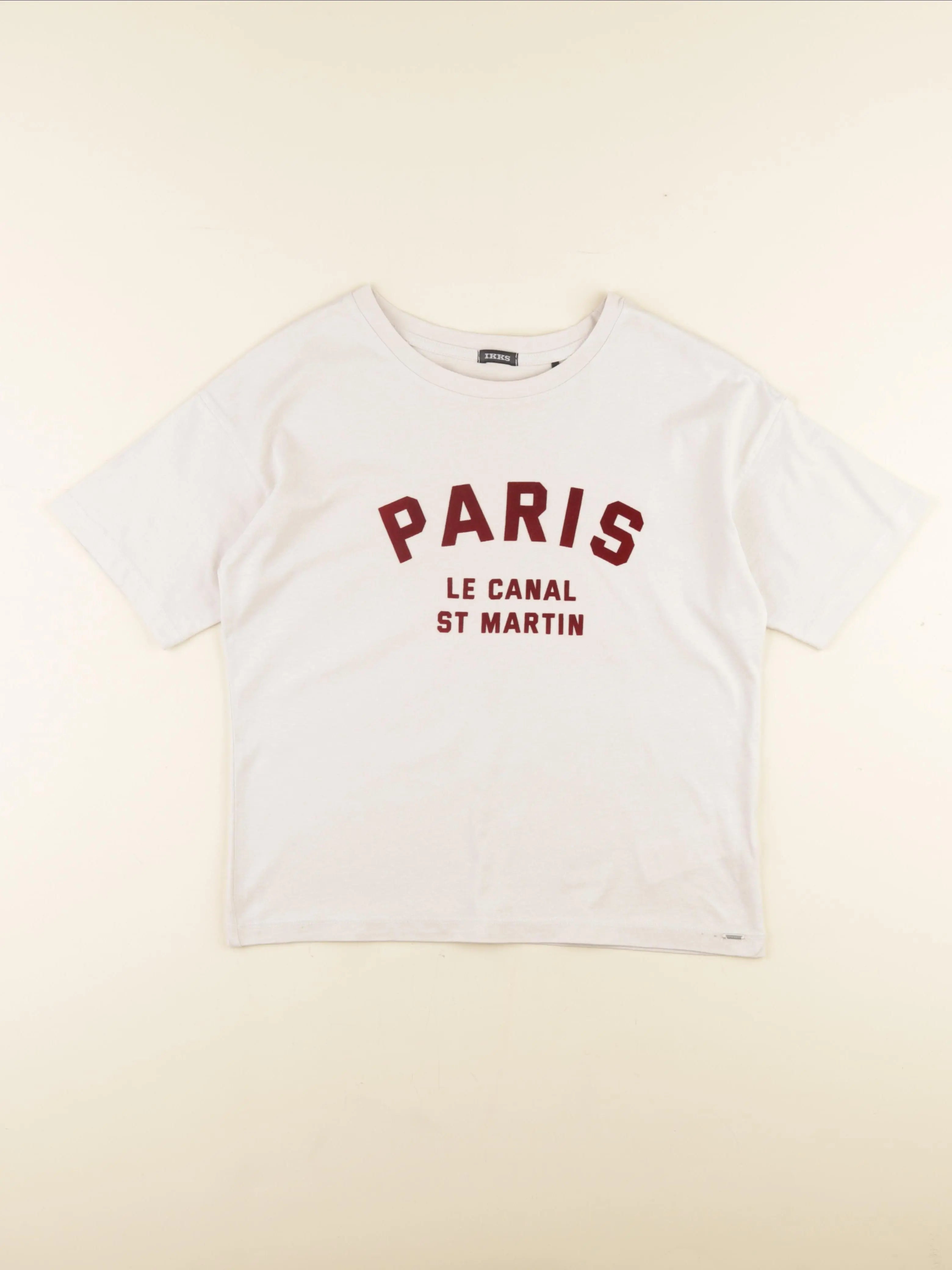 IKKS - tee-shirt blanc - 14 ans