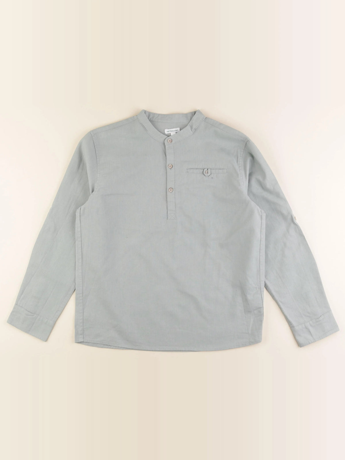 Vertbaudet - chemise vert - 14 ans