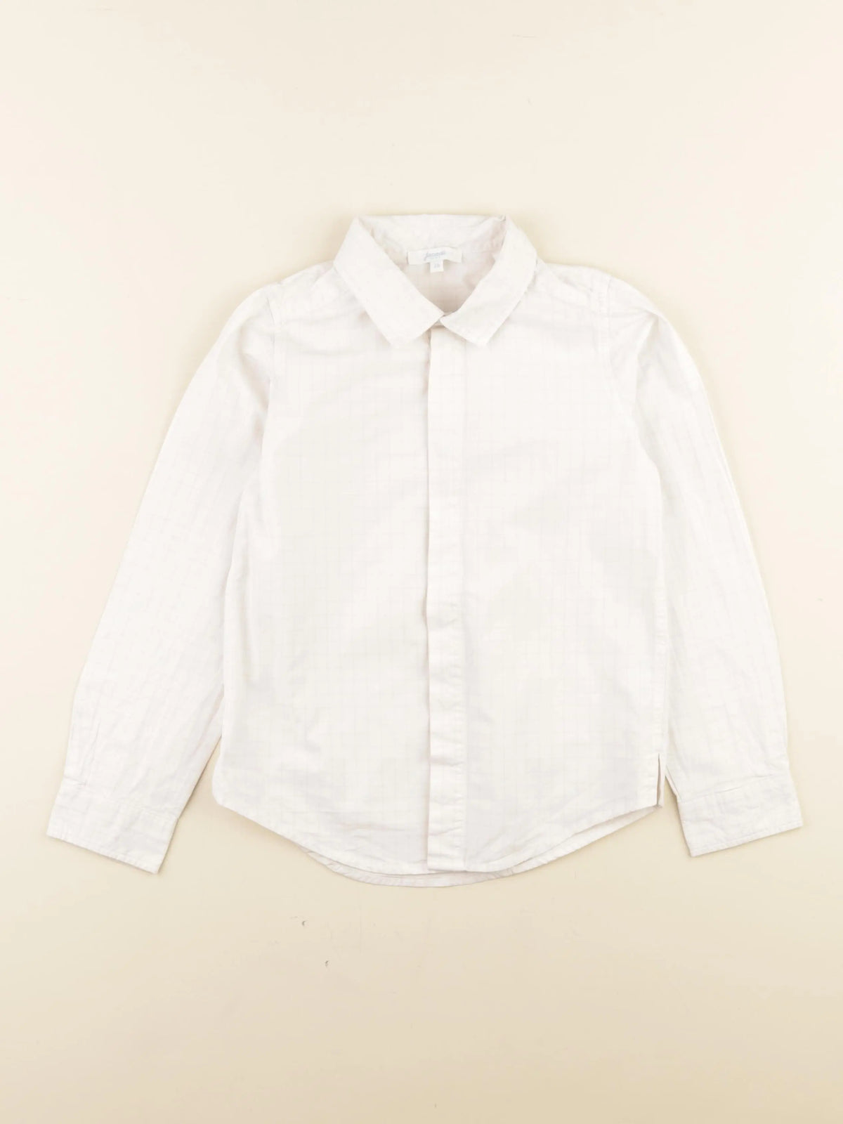 Jacadi - chemise blanc, rose - 7 ans