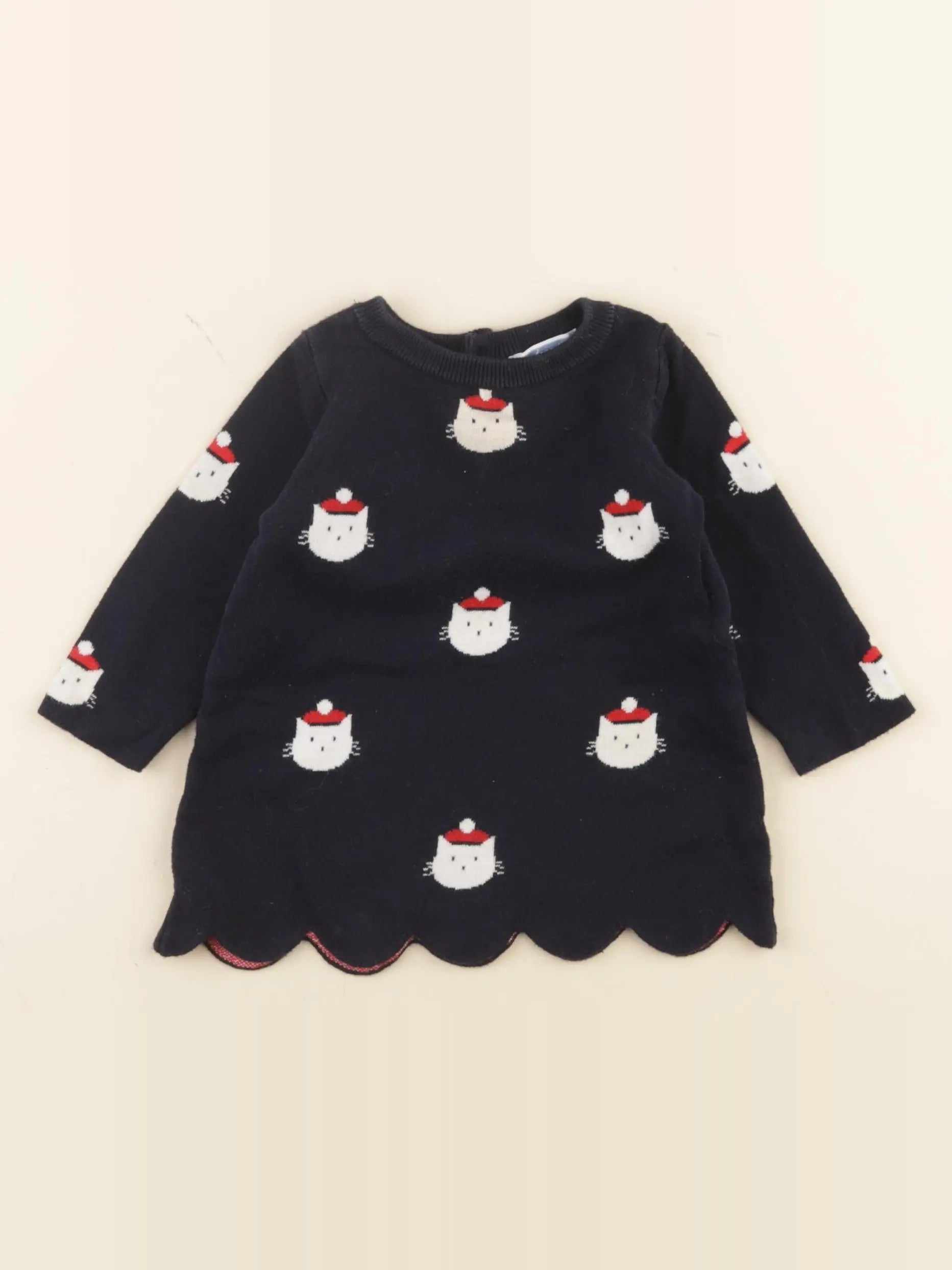 Jacadi - robe bleu - 6 mois