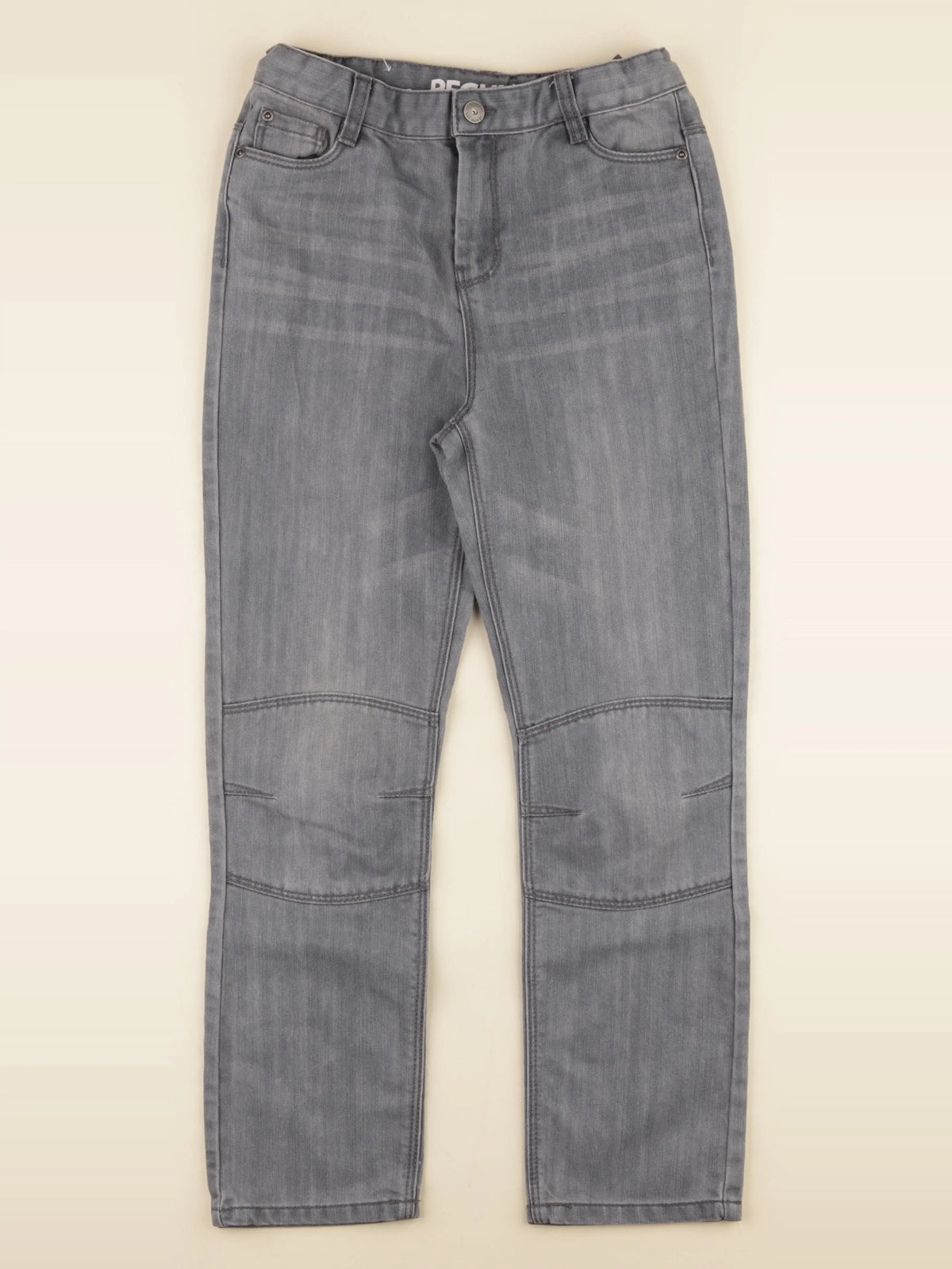 Vertbaudet - jean gris - 12 ans