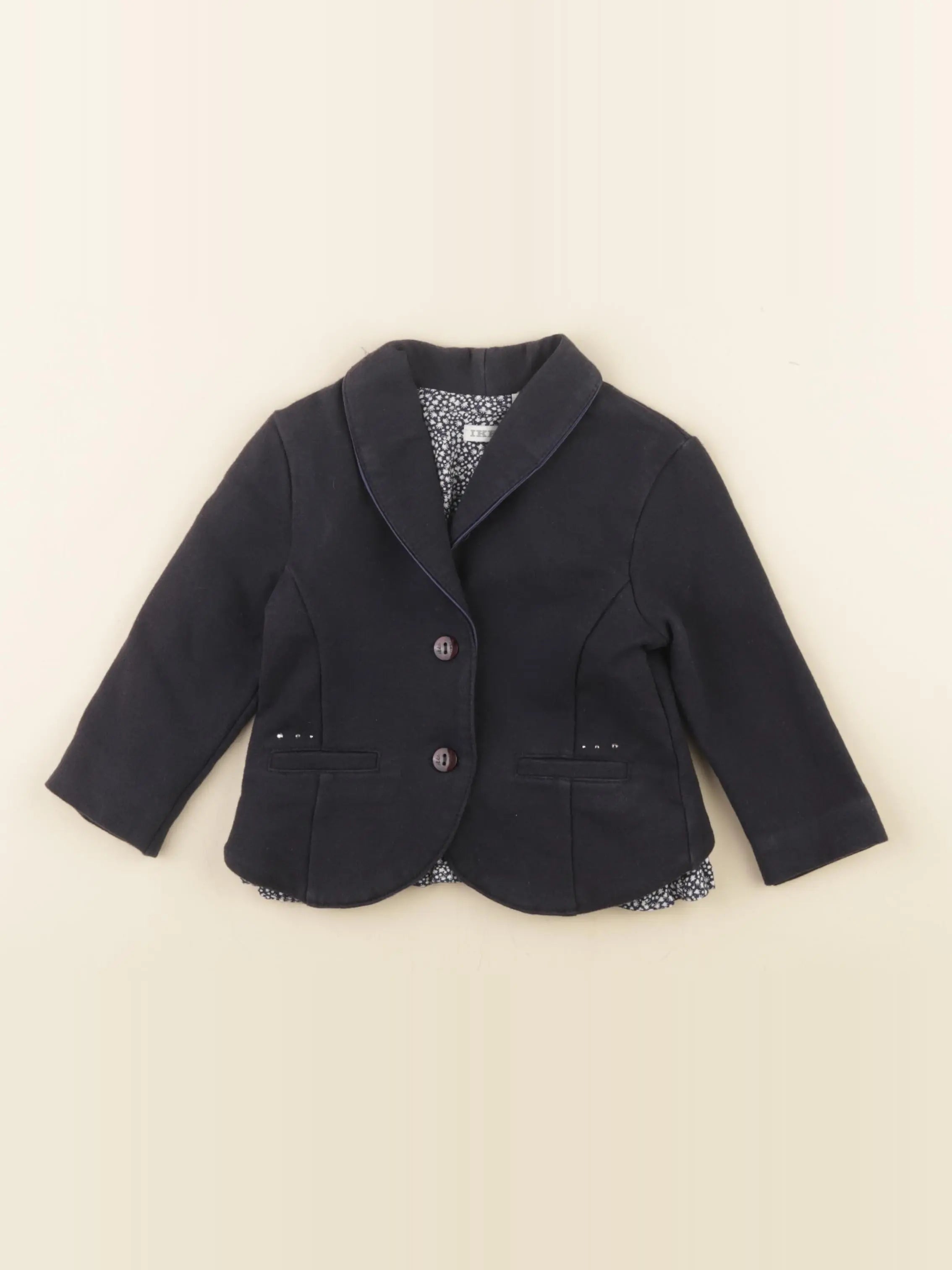 IKKS - veste bleu - 18 mois
