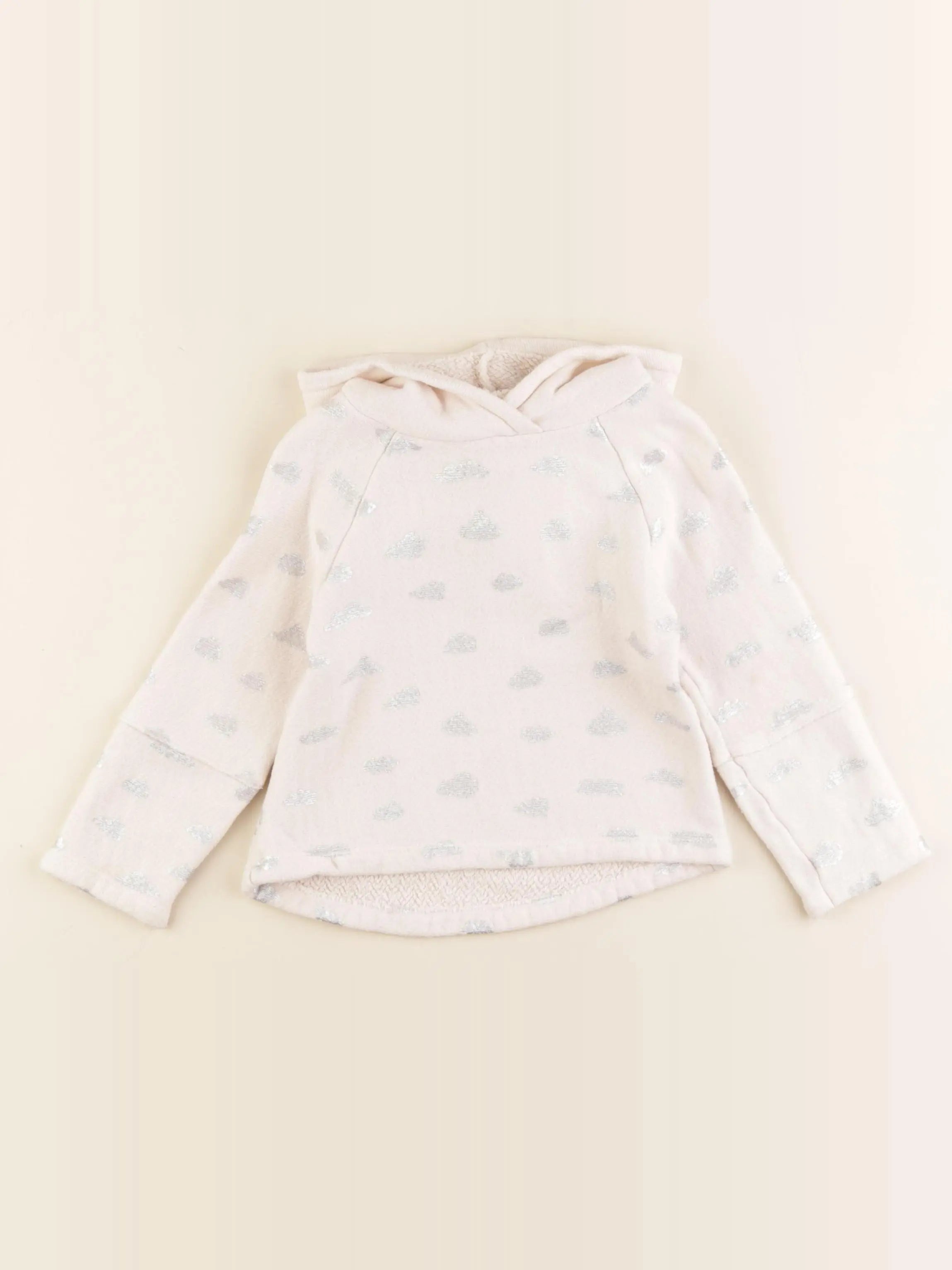 Zara - sweat rose - 9/12 mois