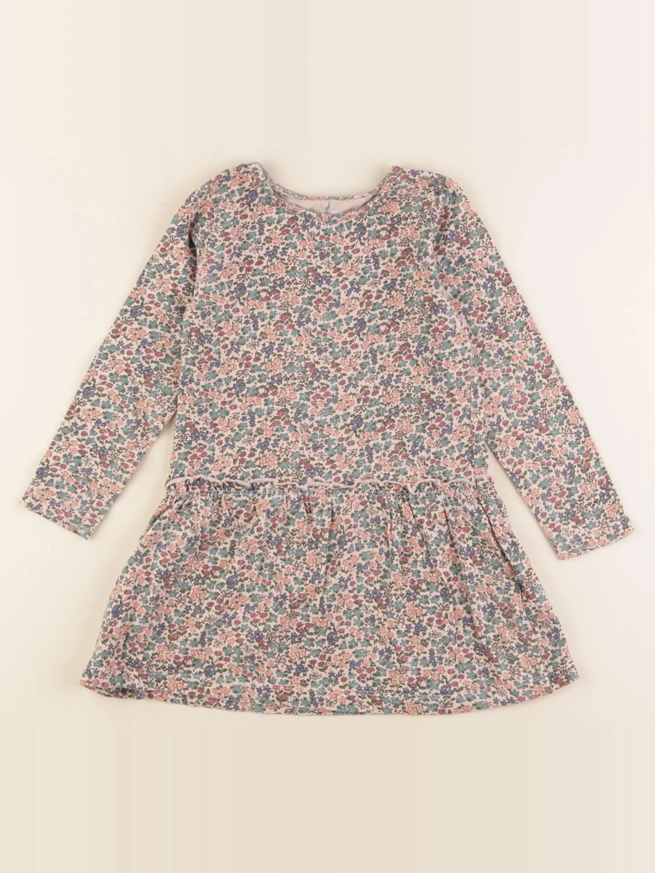 Vertbaudet - robe multicolore - 3 ans