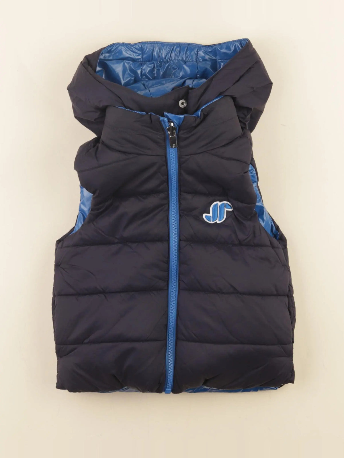 Jacadi - doudoune réversible bleu - 3 ans