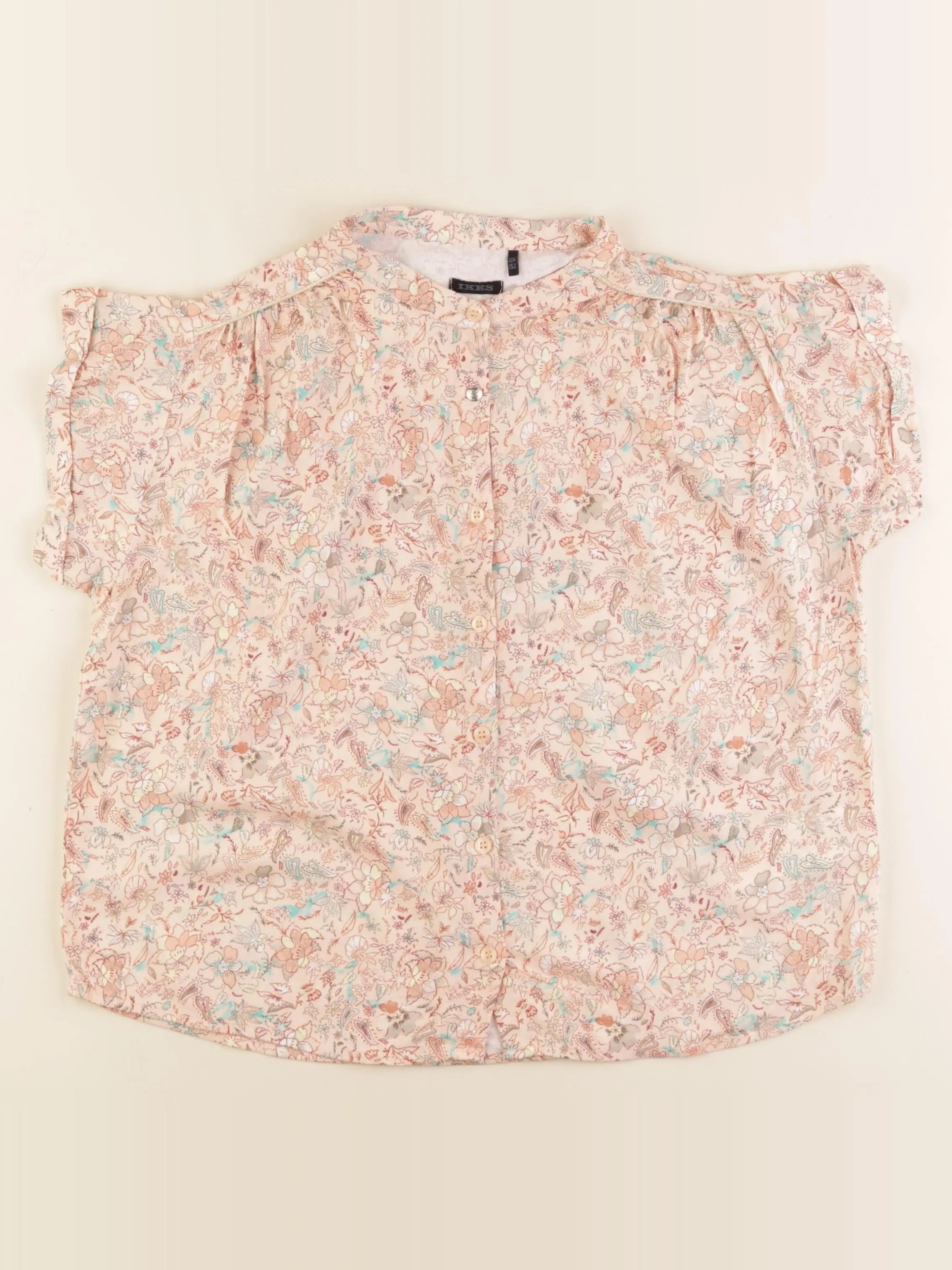 IKKS - blouse rose - 12 ans