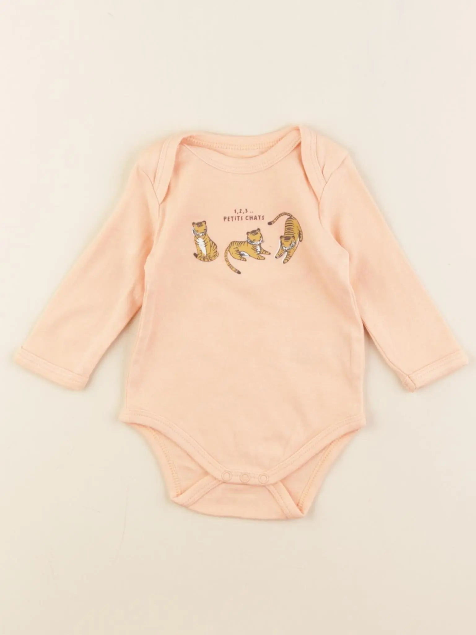 Vertbaudet - body rose - 3 mois