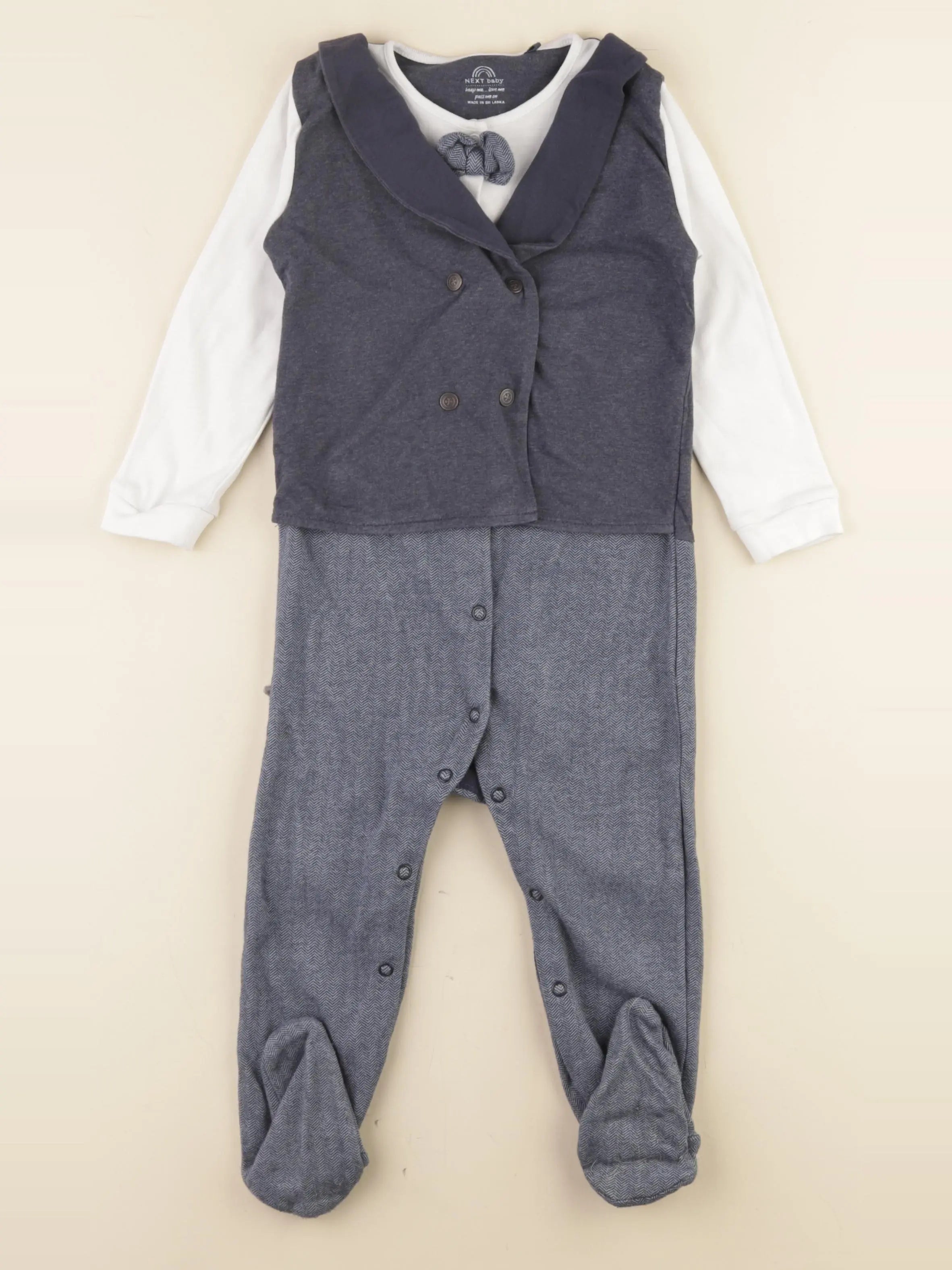 Next - pyjama bleu - 18/24 mois