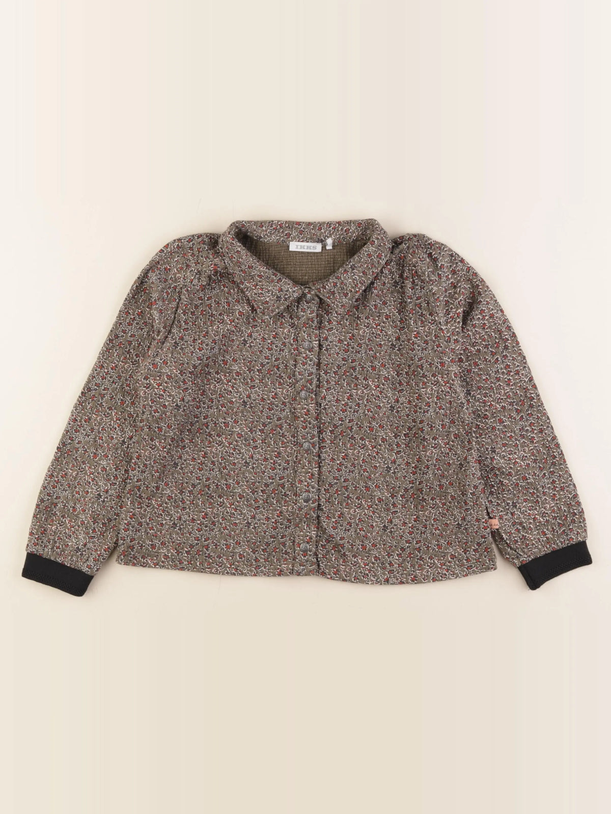 IKKS - blouse vert - 4 ans