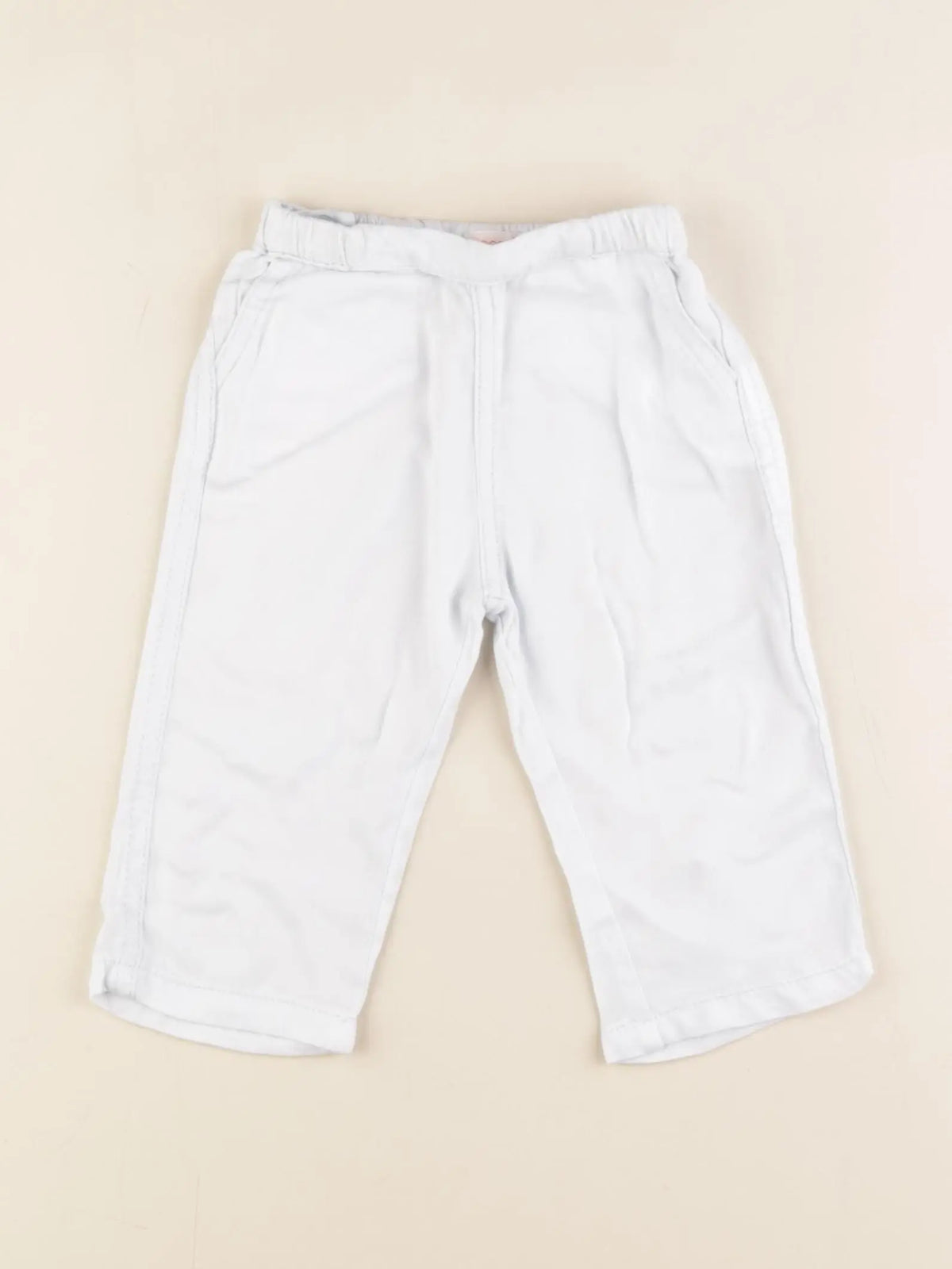 Gocco - pantalon bleu - 6/9 mois