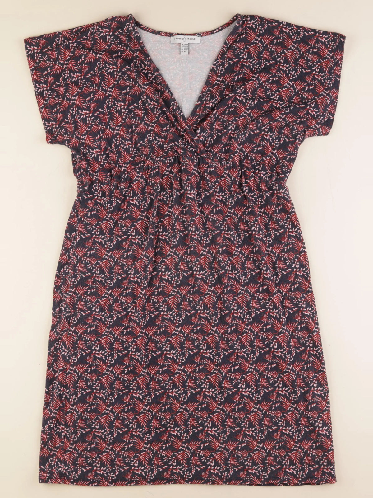 Envie de fraise - robe grossesse bleu, rouge - 38 à 40
