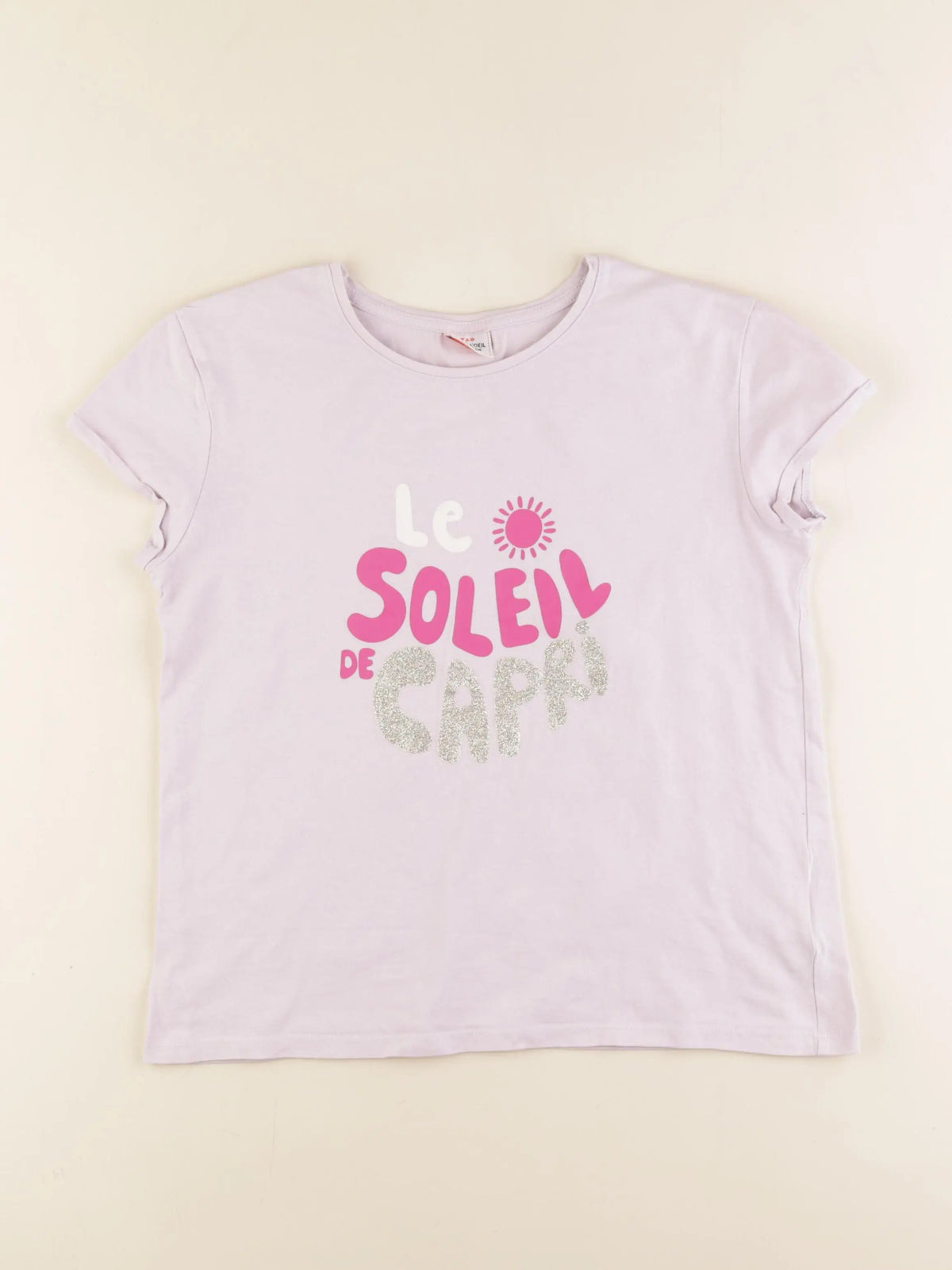 Tape à l'oeil - tee-shirt rose, or - 12 ans